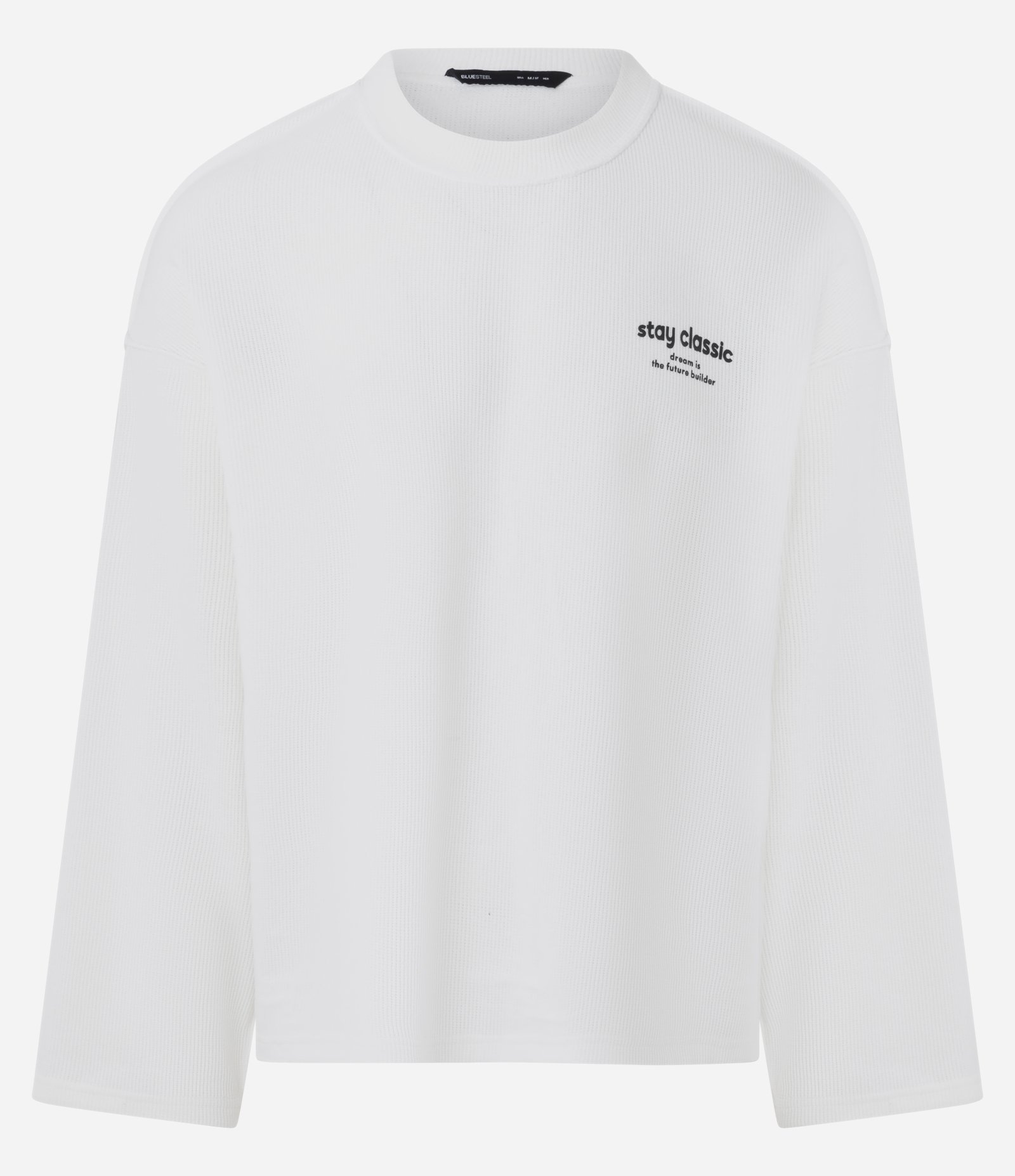 Camiseta com Elastano Texturizado e Estampa Lettering Off White 5