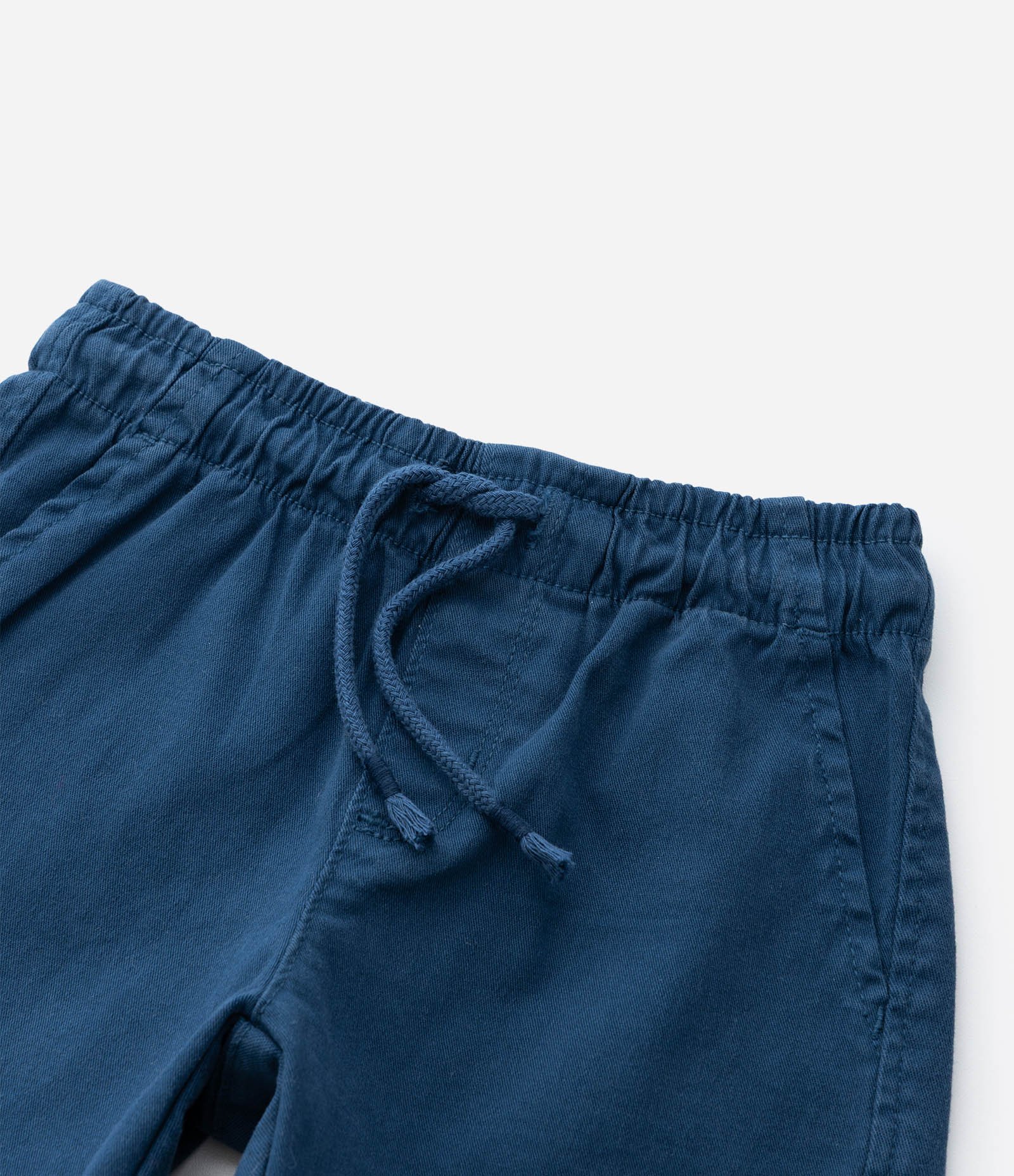 Bermuda Infantil em Sarja com Bolso Faca - Tam 1 a 6 Anos Azul 5