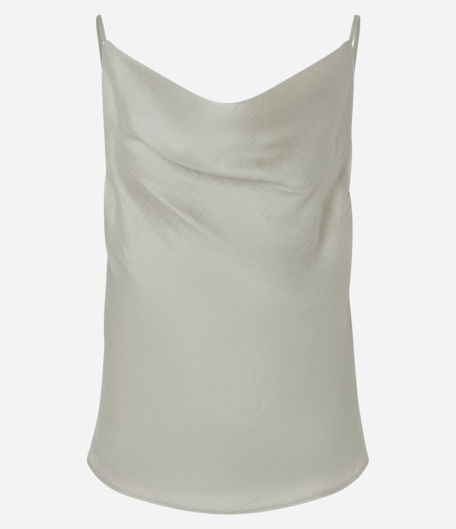 Blusa de Alça em Liocel com Linho e Decote Degagê Verde 7