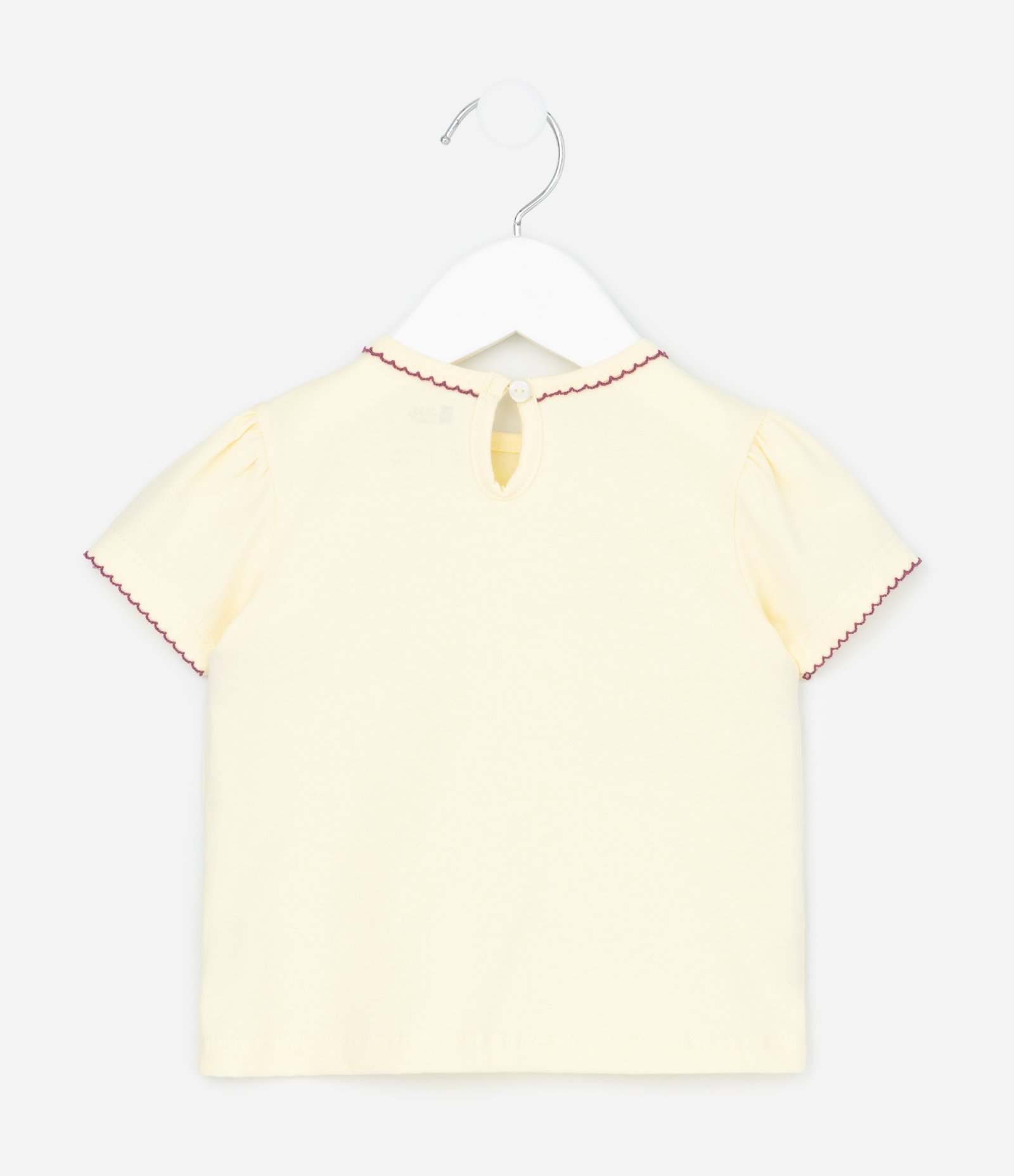 Conjunto Infantil em Cotton Estampa Ícones Fofinhos - Tam 0 a 24 Meses Amarelo 3