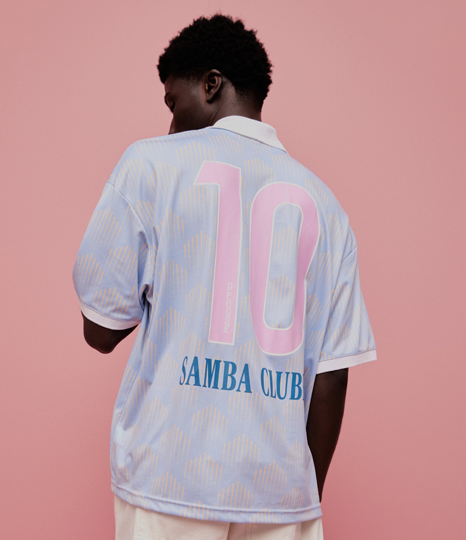 Camiseta Oversized Sportcore com Estampa Samba Clube Zeca Pagodinho Azul claro 7