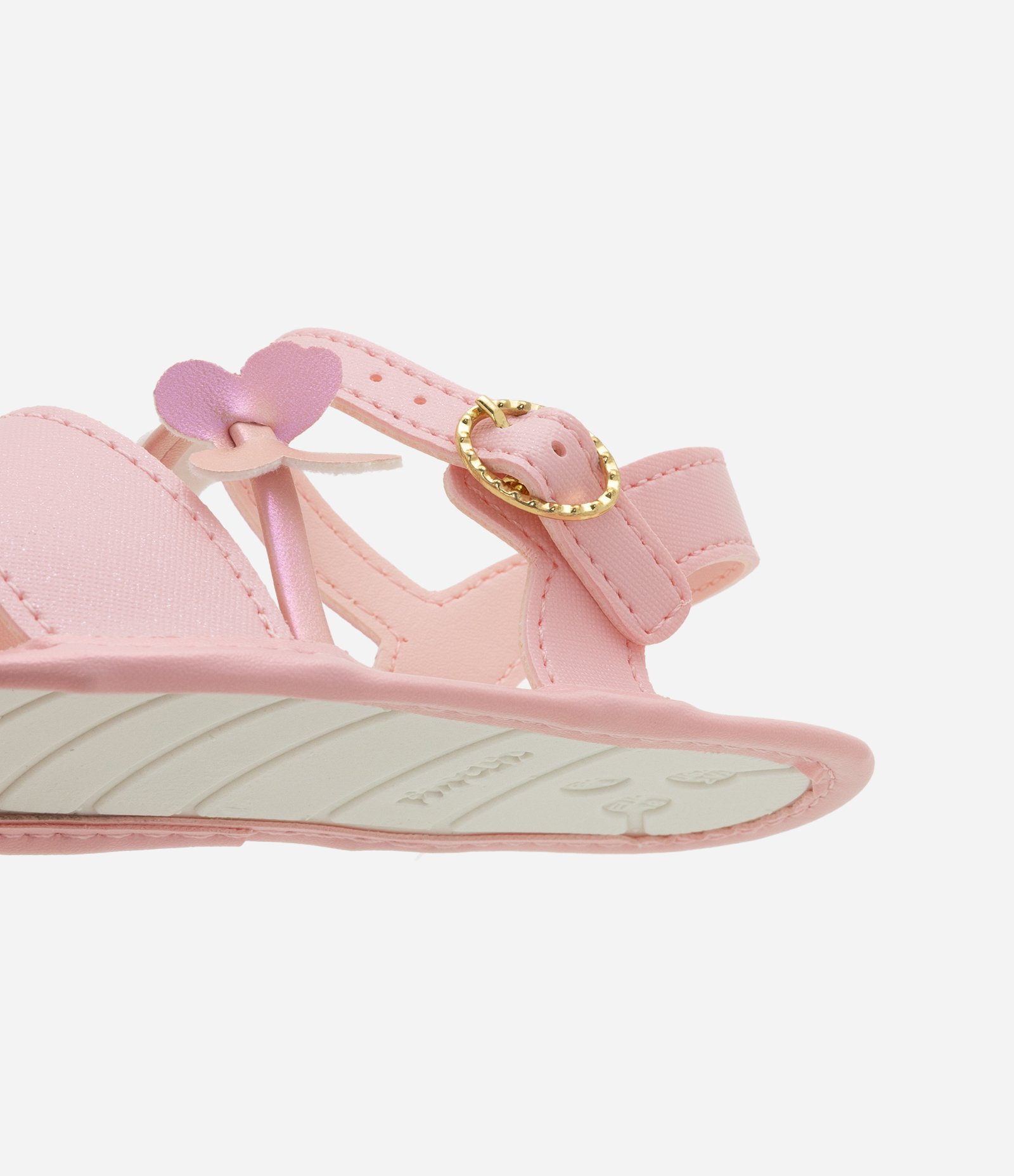 Sandália Infantil com Borboletinhas - Tam 13 ao 16 Rosa 3