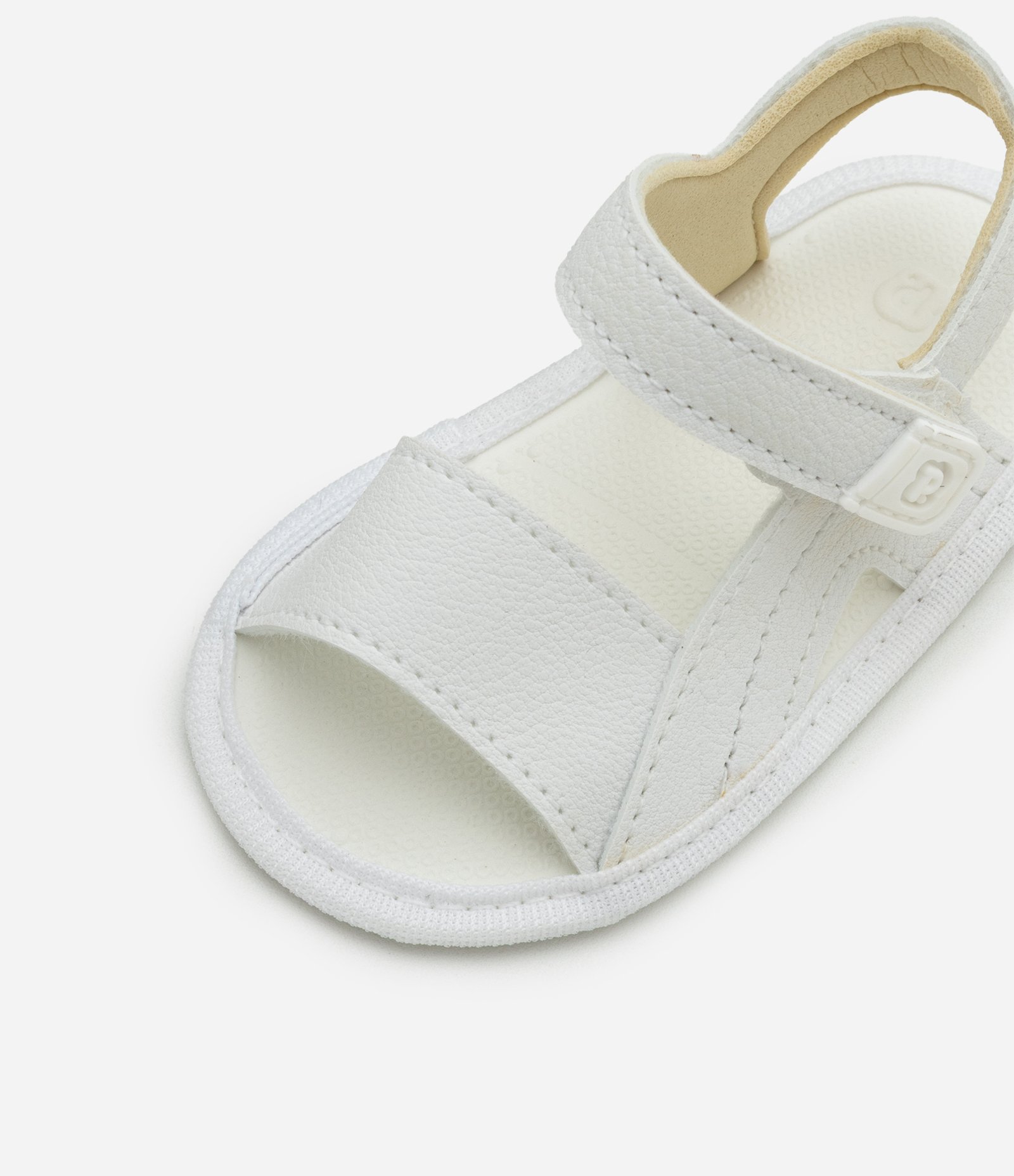 Sandália Infantil em PVC - Tam 13 a 16 Branco 3