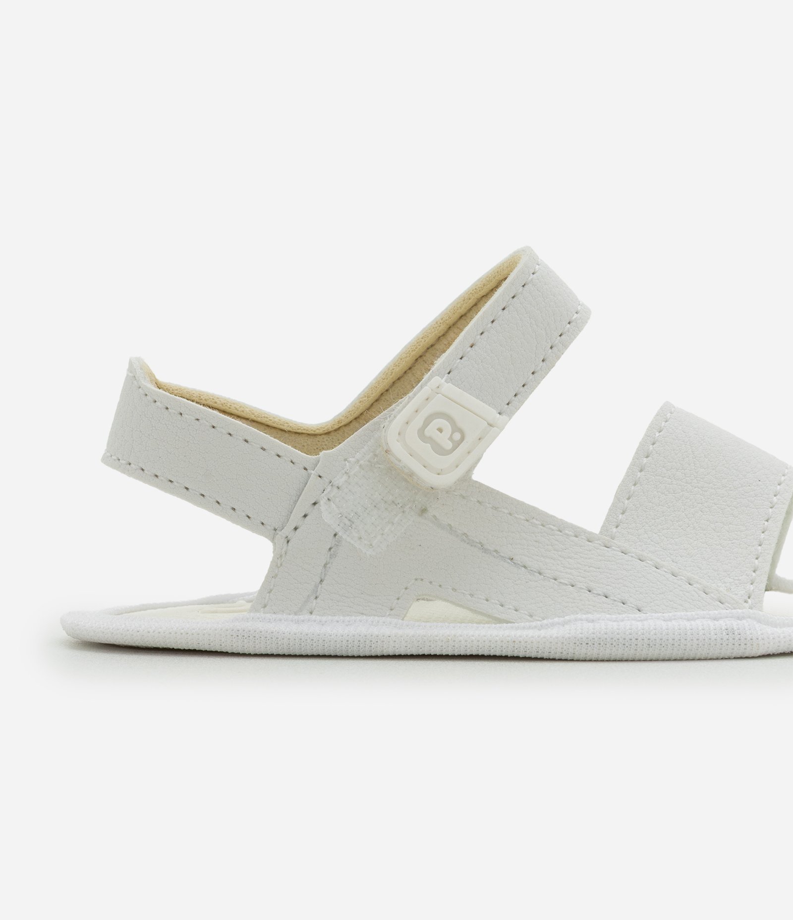 Sandália Infantil em PVC - Tam 13 a 16 Branco 4