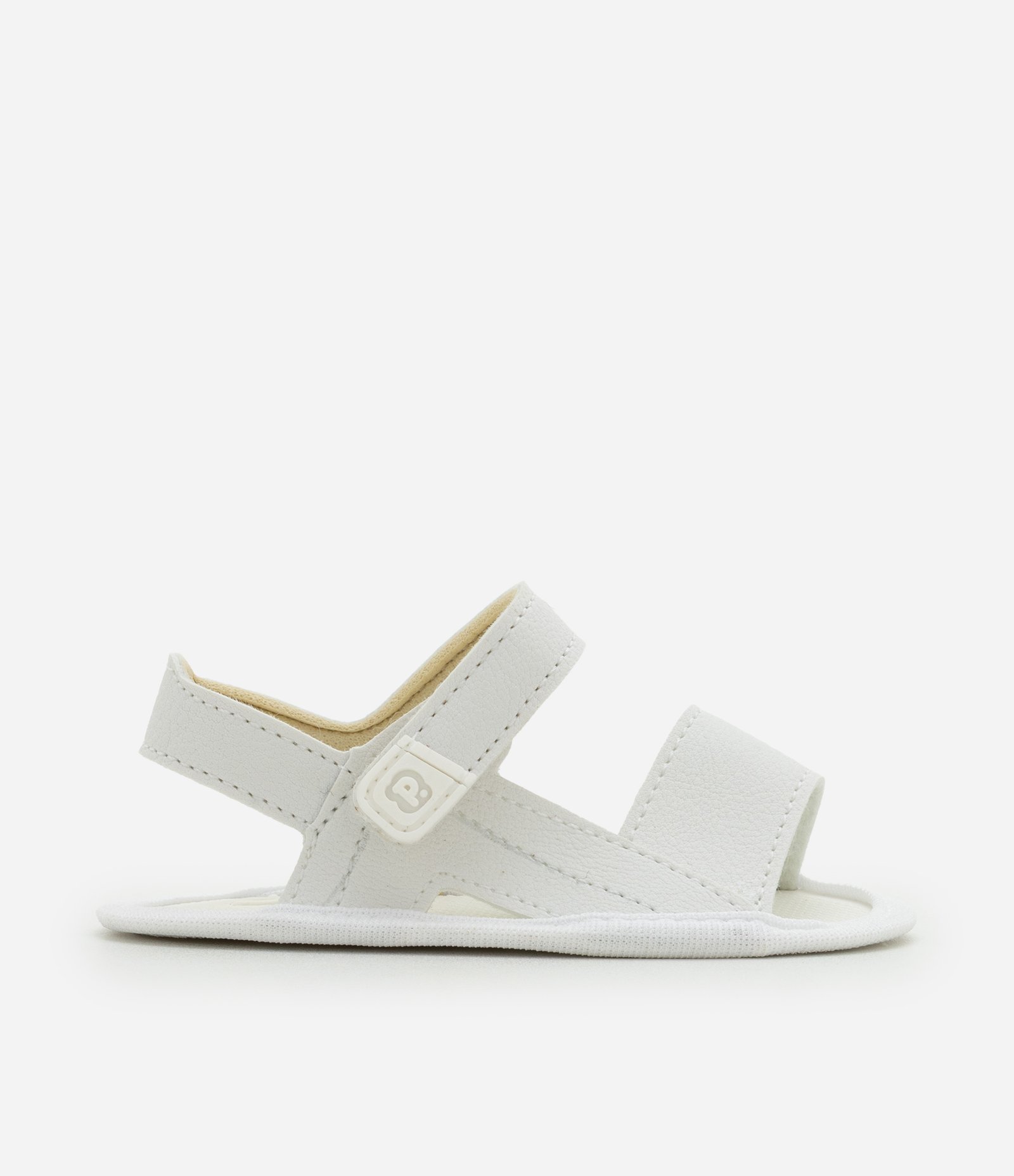 Sandália Infantil em PVC - Tam 13 a 16 Branco 5