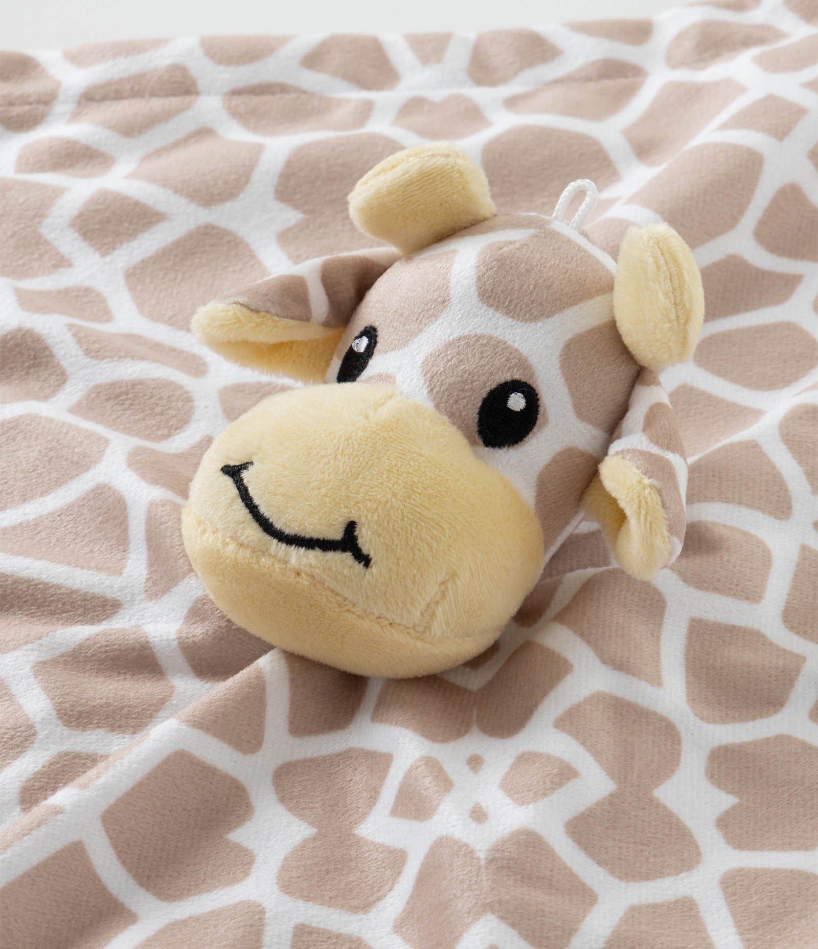 Naninha Infantil com Personagem Girafa – Tam Único Bege Claro 3