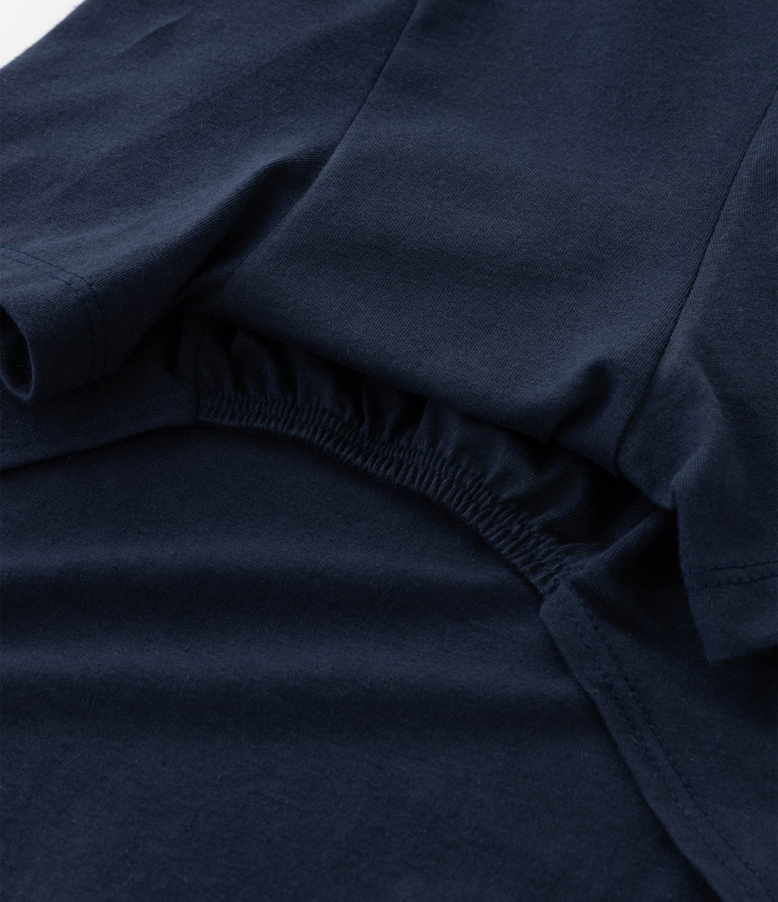 Roupa de Pet com Gola Polo e Viés Contrastantes Azul 4