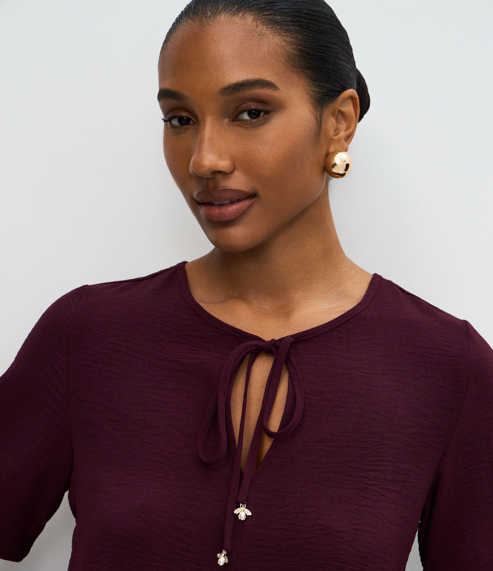 Blusa com Babados e Amarração Frontal Fig 3