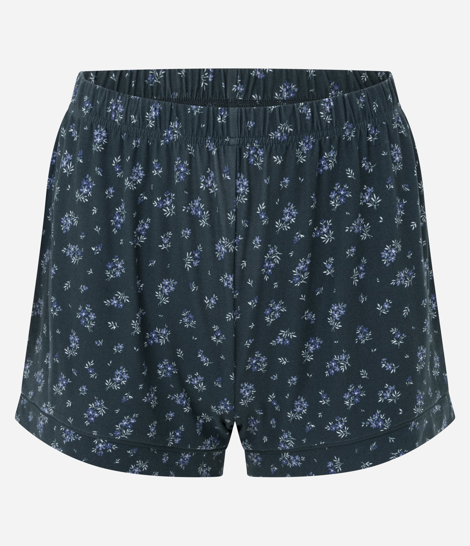 Pijama Short Doll Floral com Toque Macio Verde 6