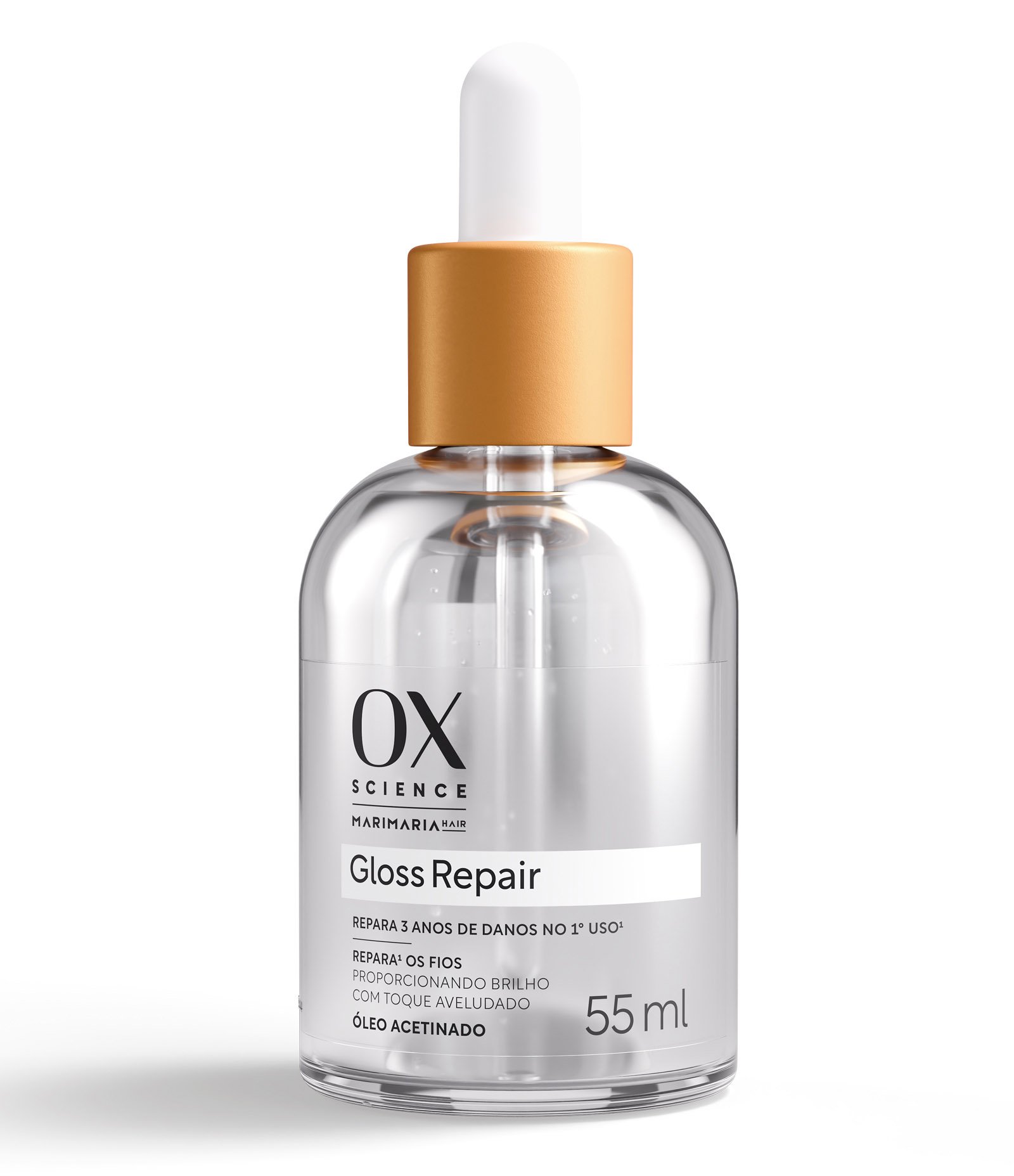 Oleo Acetinado Science Gloss Repair Mari Maria OX 55ml 2