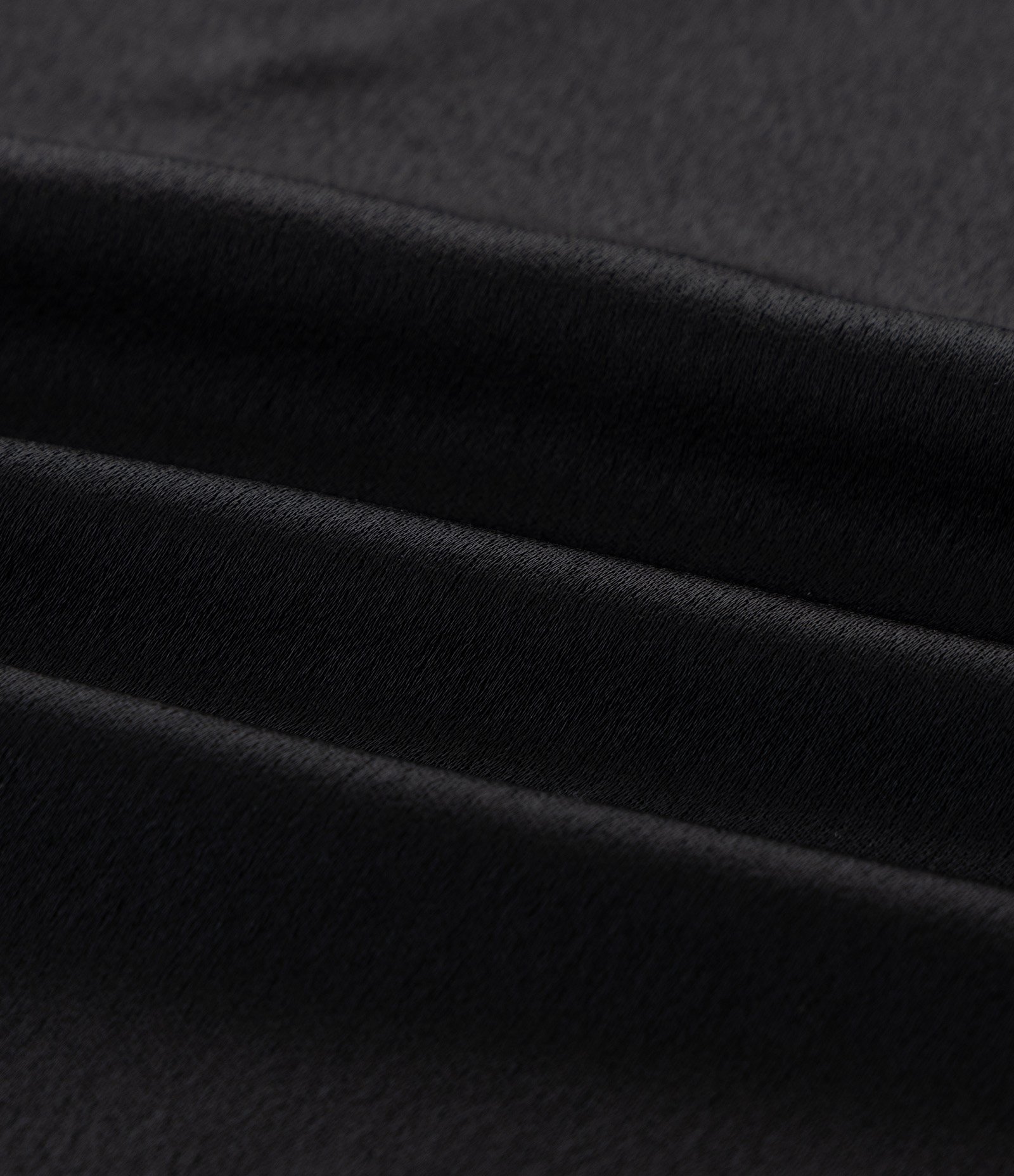 Vestido Midi em Cetim com Alça Fina Curve & Plus Size Preto 3