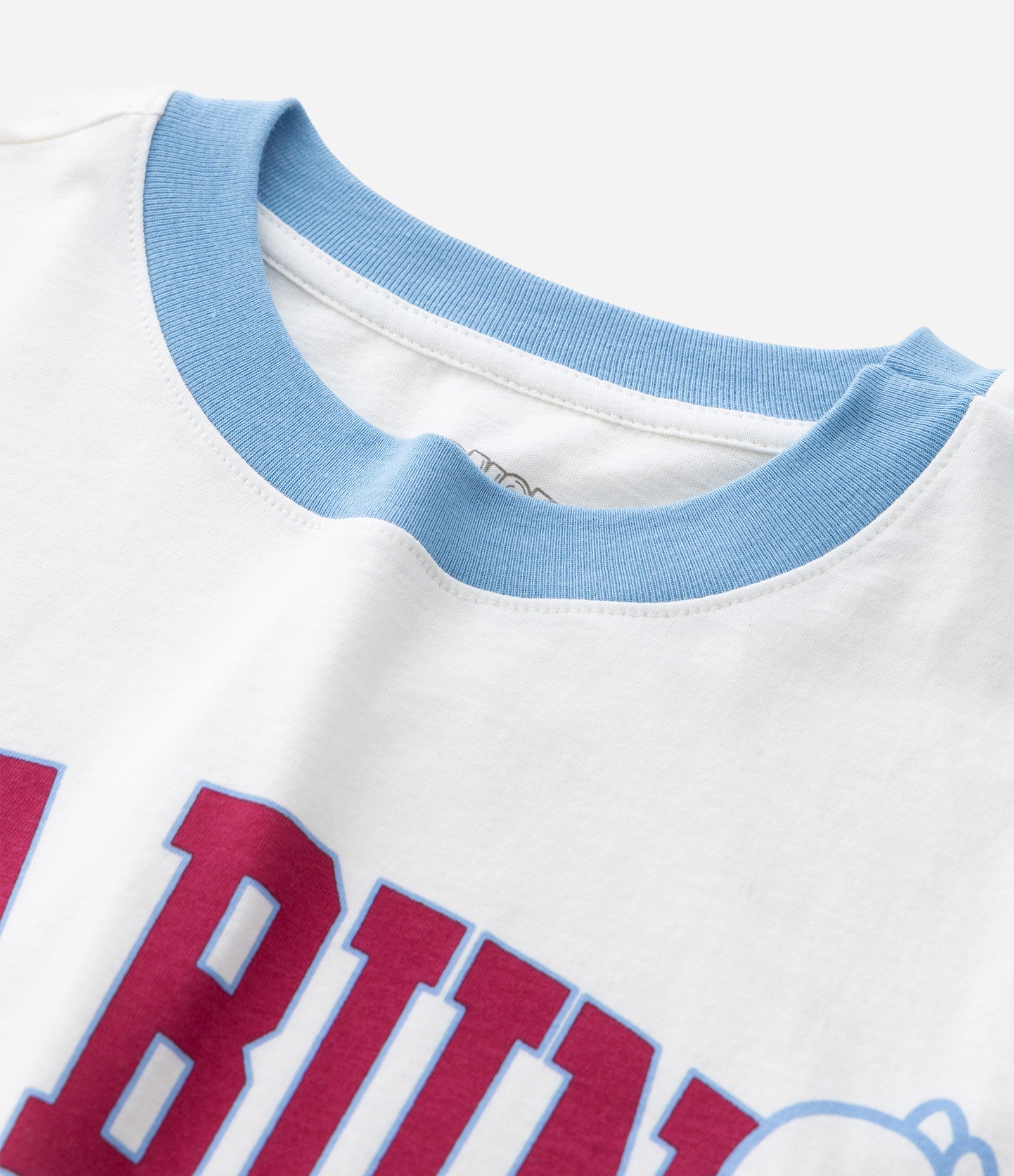 Camiseta Infantil College em Algodão Estampa Lola Bunny - Tam 7 a 16 Anos Branco 5