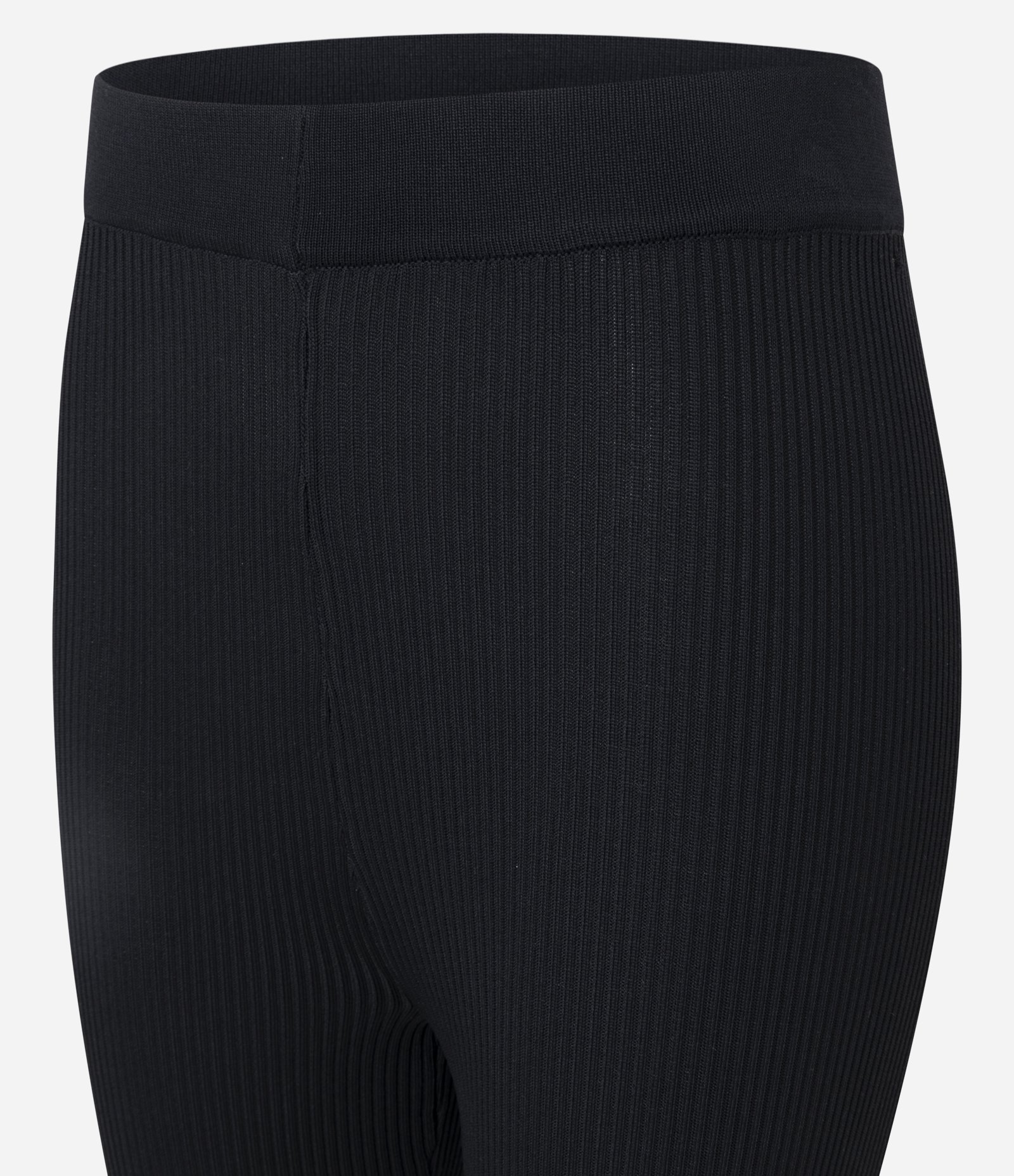 Calça Legging em Tricô com Pezinho Preto 6