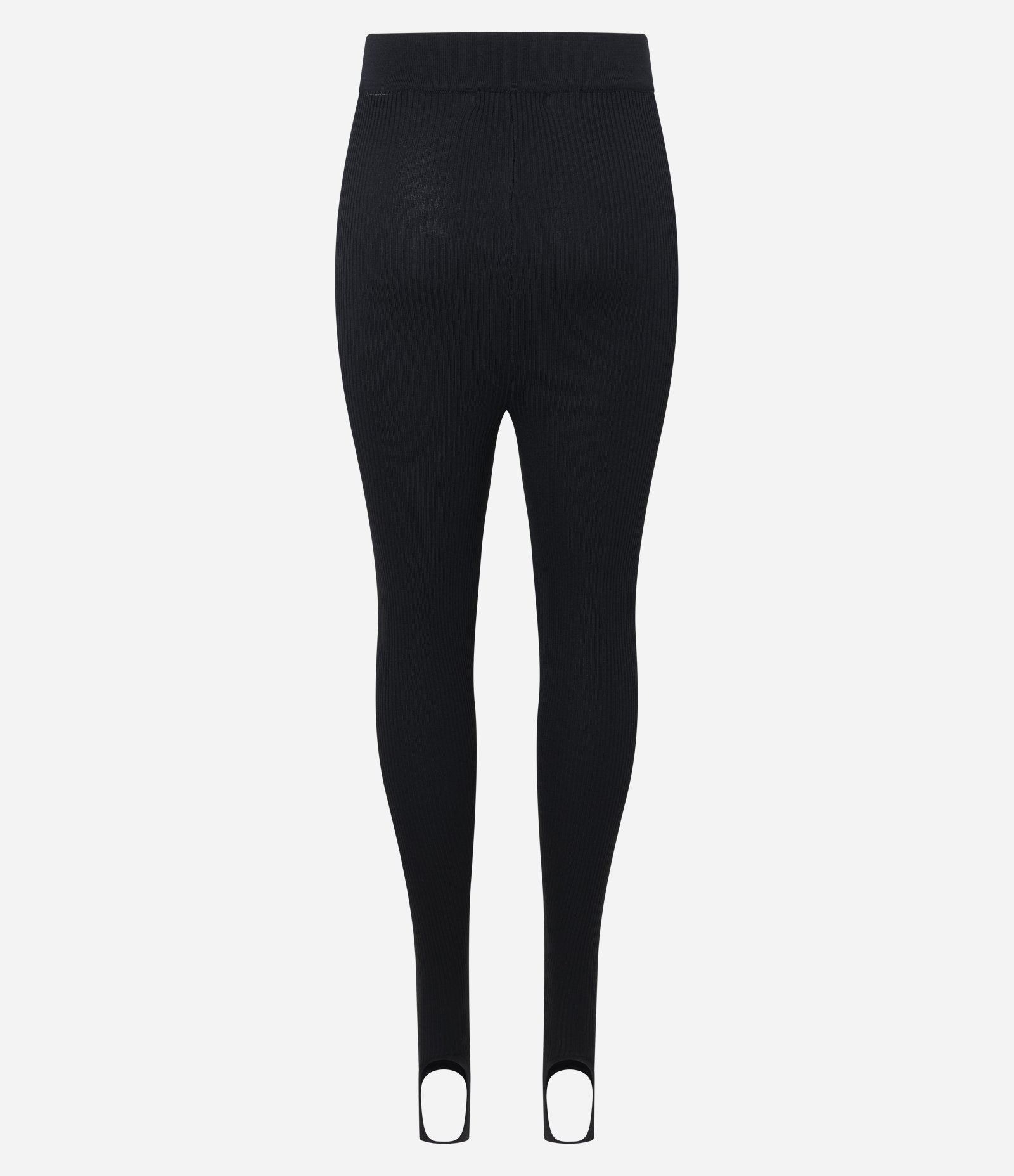 Calça Legging em Tricô com Pezinho Preto 7