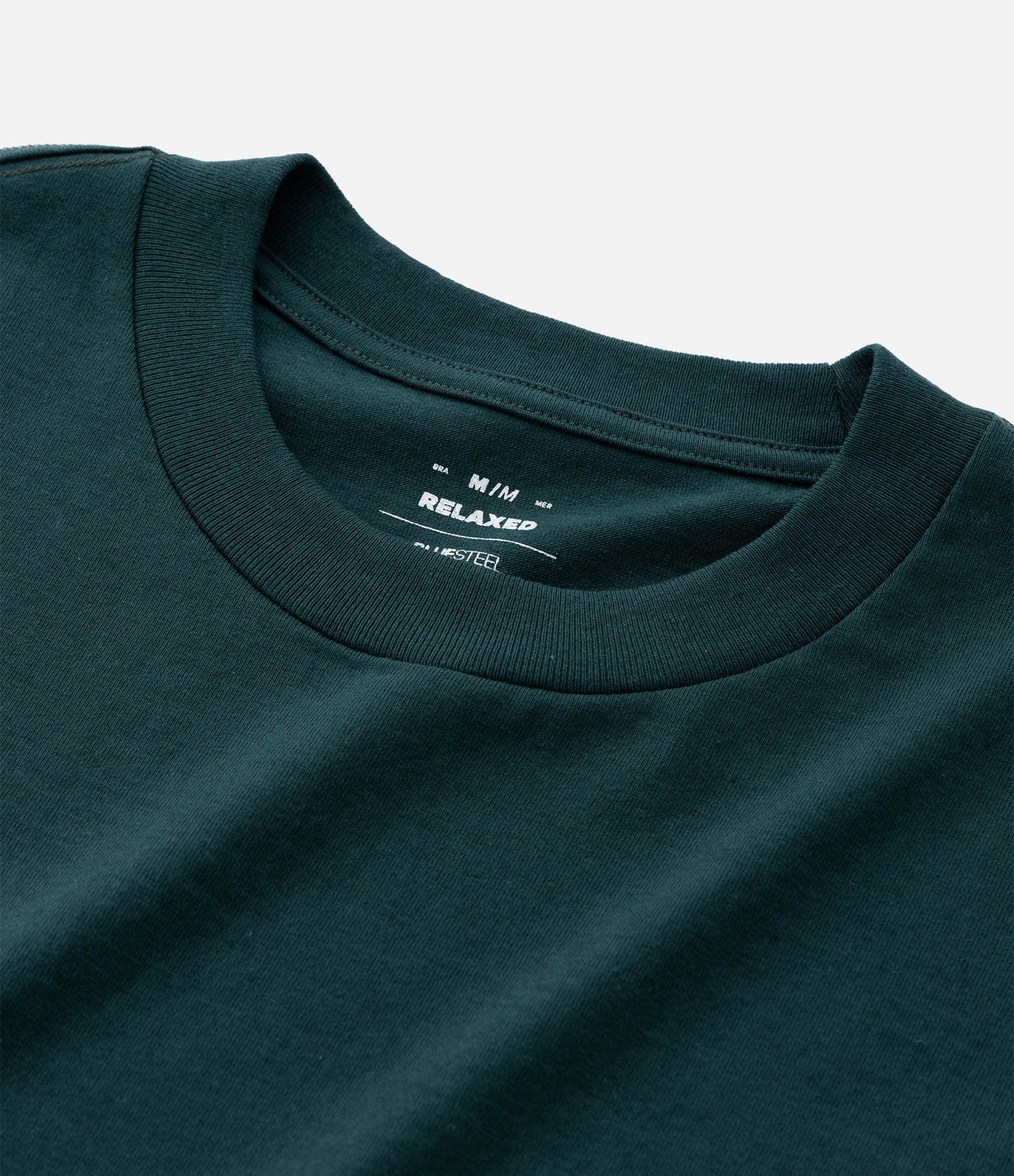 Camiseta Relaxed em Algodão com Listras e Estampa NYUS 93 Verde 4