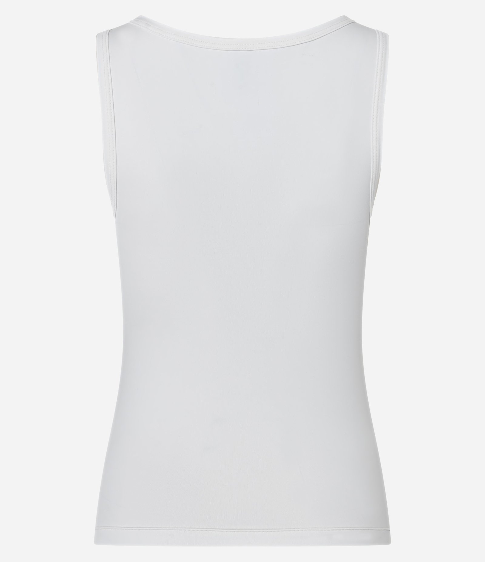 Blusa Regata Básica em Poliamida Branco 2