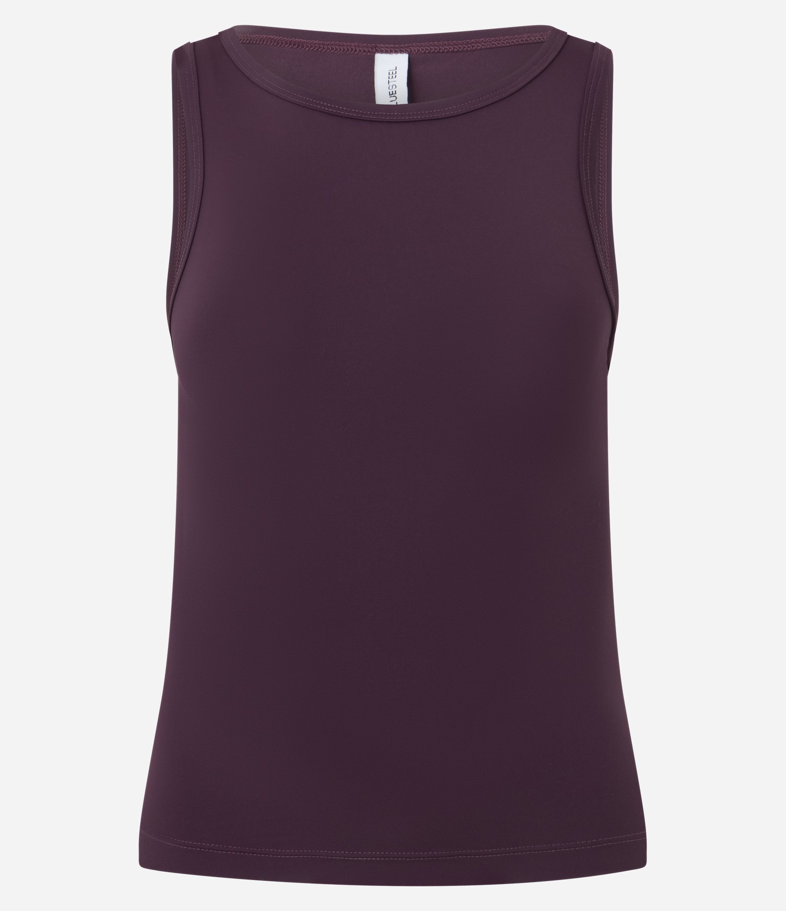 Blusa Regata Básica em Poliamida Roxo 6