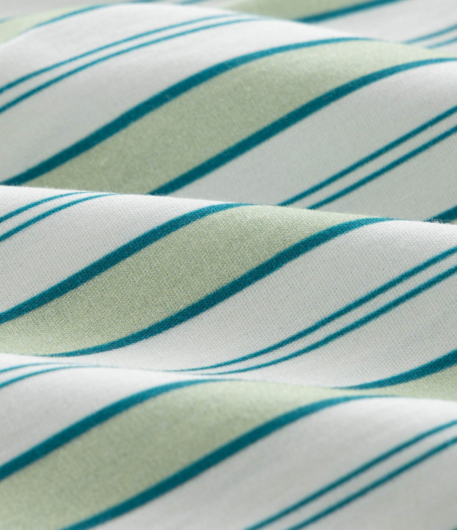 Cueca Samba Canção em Algodão com Estampa de Listras Verde 3