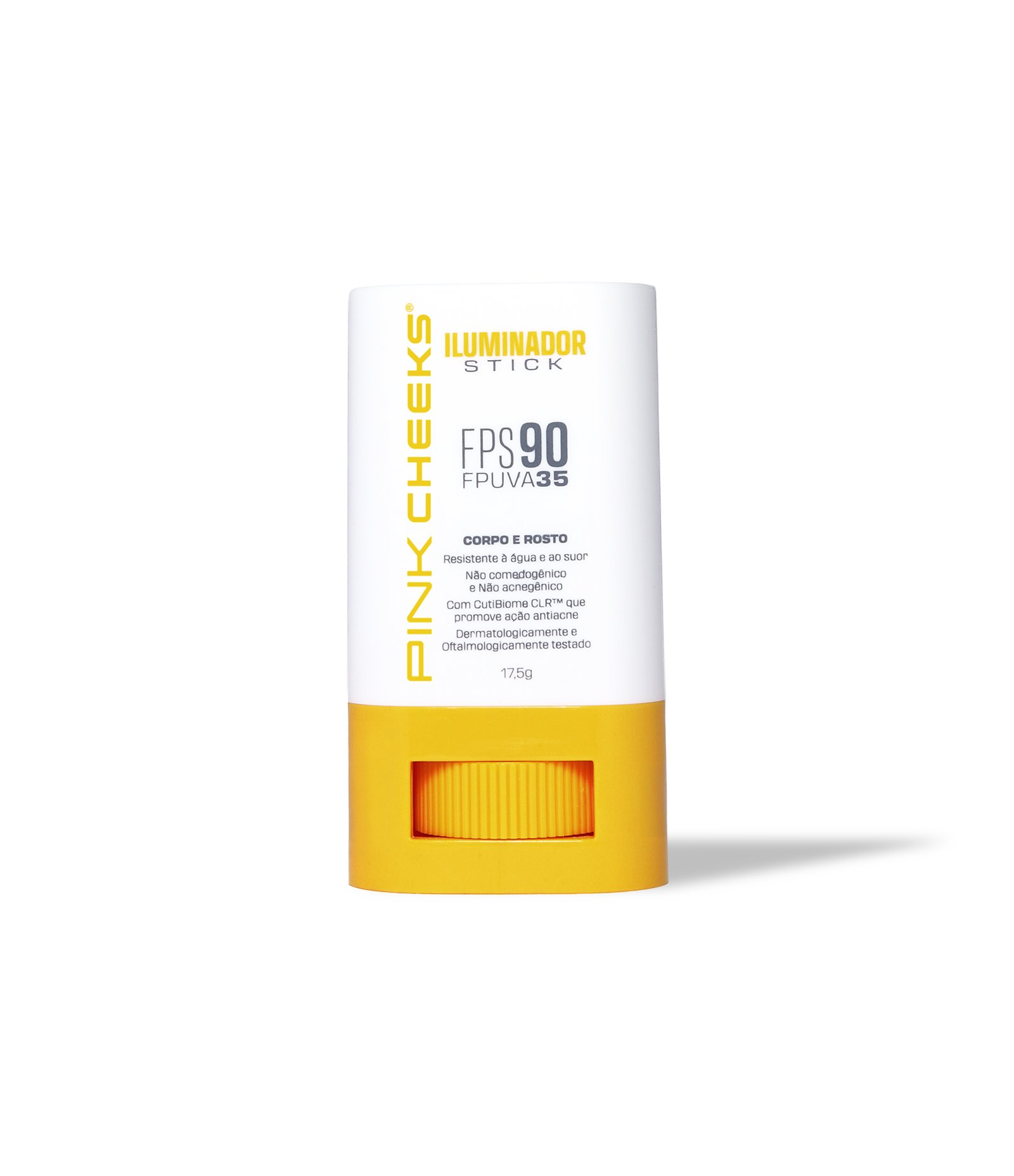 Protetor Solar Facial e Corporal com Iluminador Multifuncional Stick Rosé Pink Cheeks Rose 2