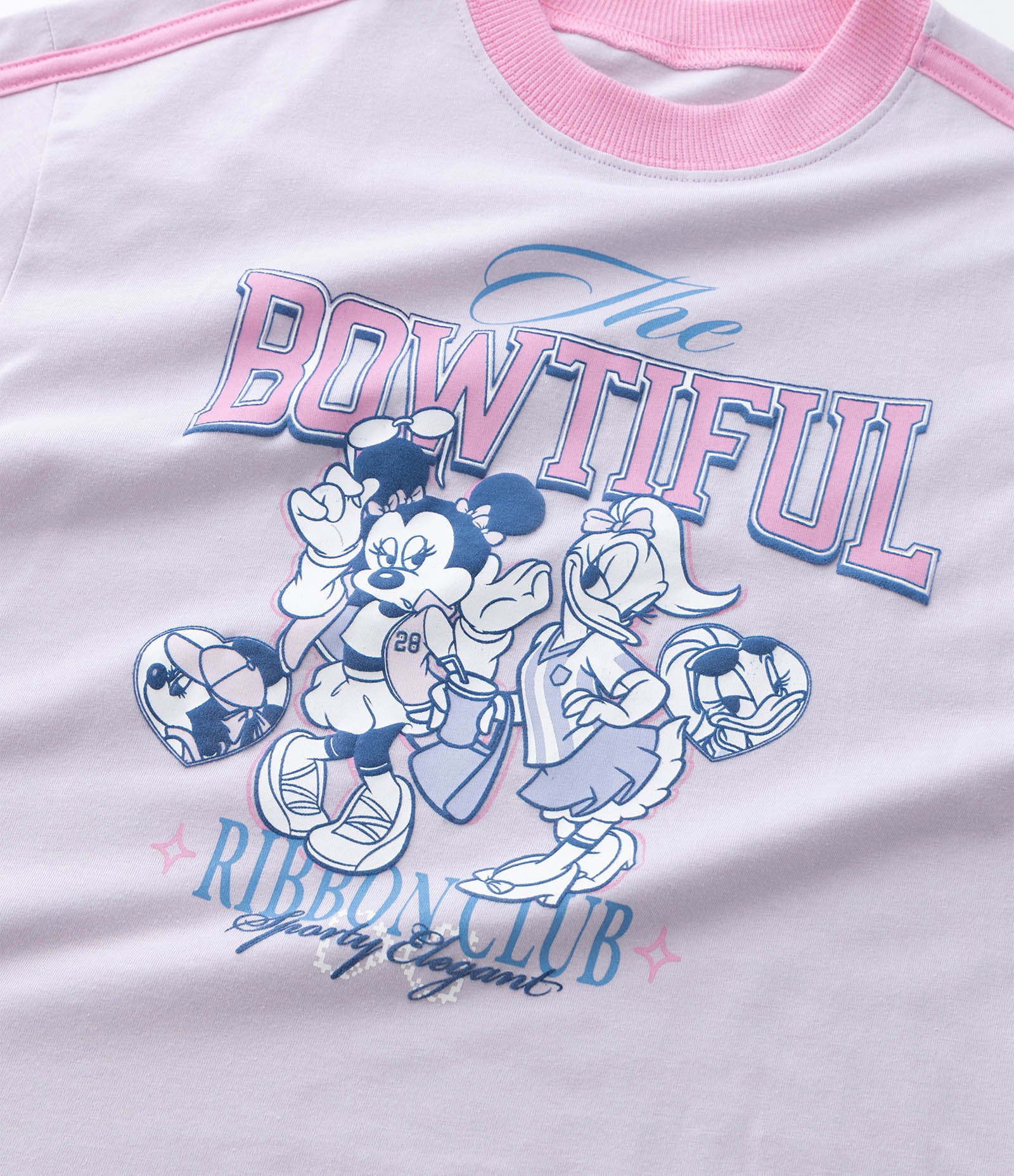 Blusa Relaxed Infantil com Estampa Minnie e Margarida – Tam 2 a 8 Anos Lilás 6