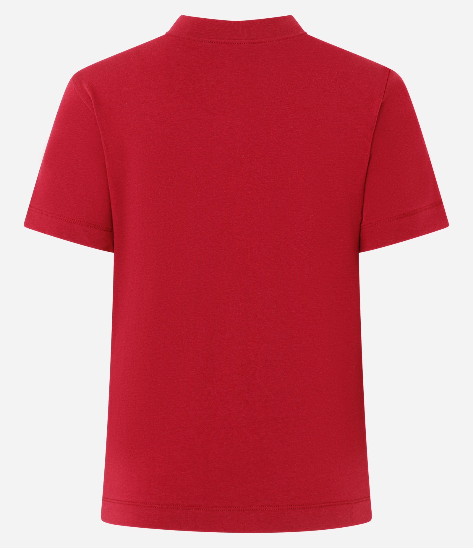 Blusa Básica Justinha em Ribana de Algodão Vermelho 3