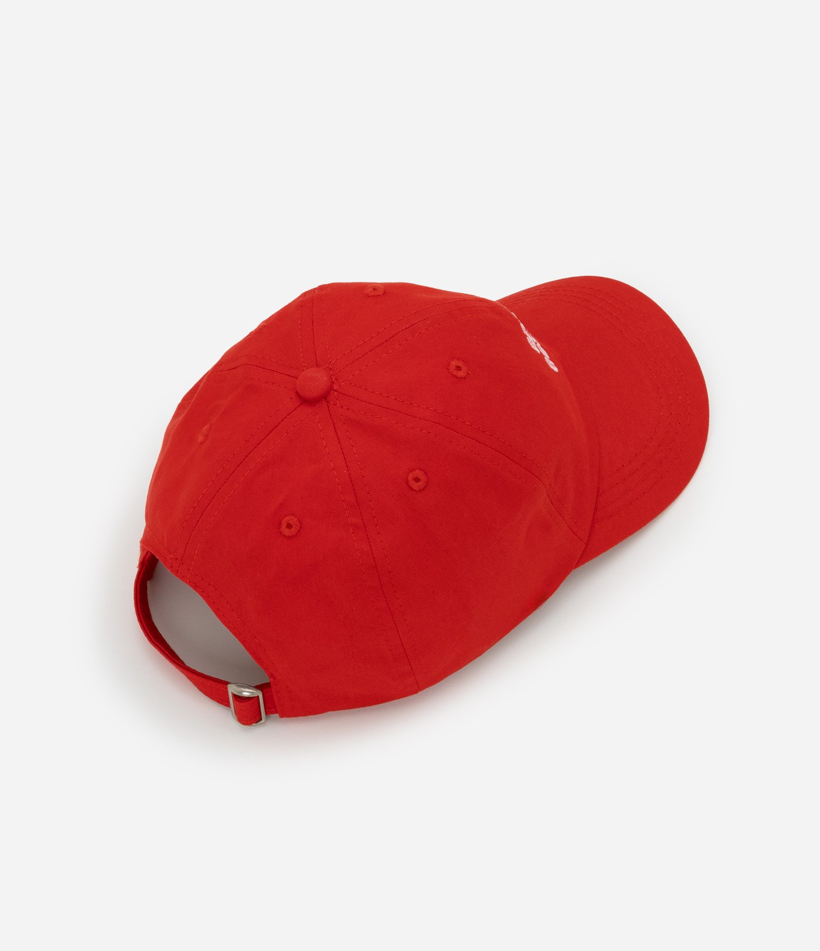 Boné Aba Curva em Sarja com Bordado Grande Gostosa Vermelho 3