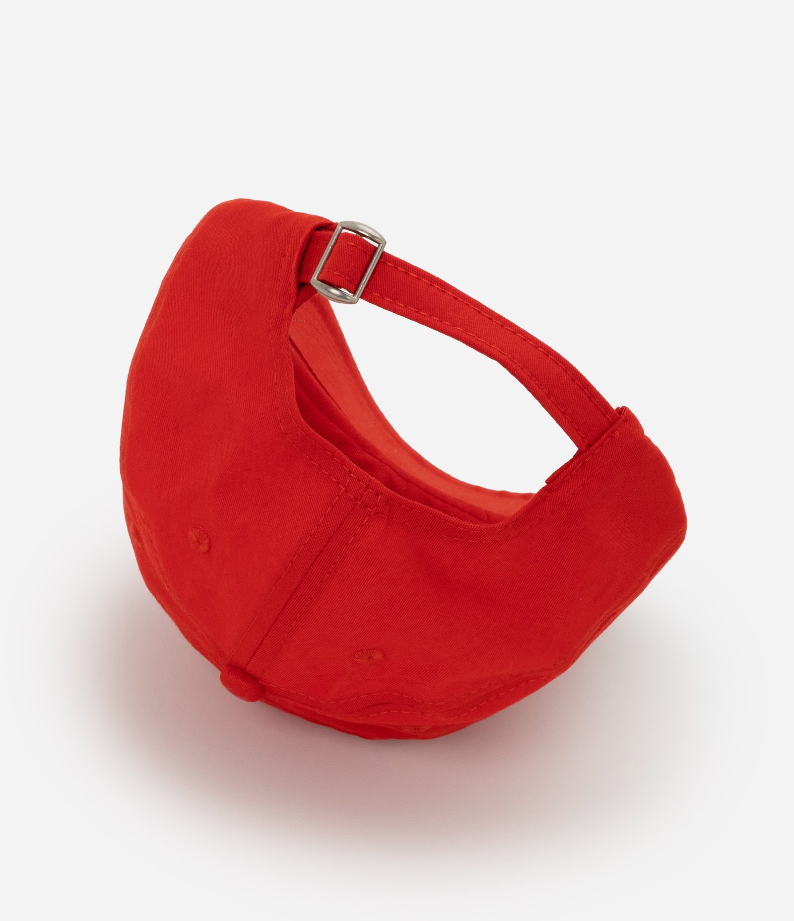 Boné Aba Curva em Sarja com Bordado Grande Gostosa Vermelho 4