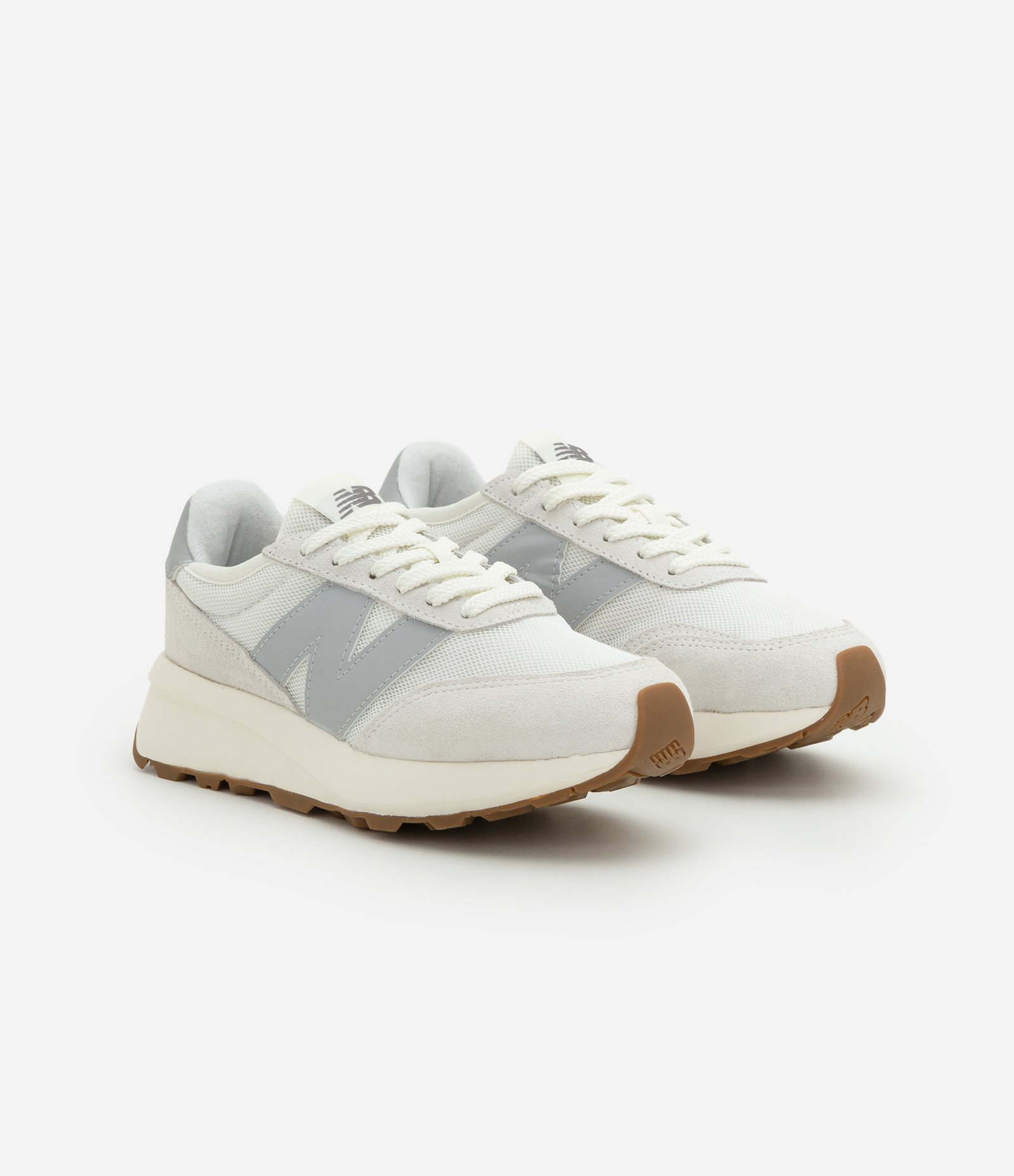 Tênis Esportivo New Balance 370V1 Cinza-AC 2