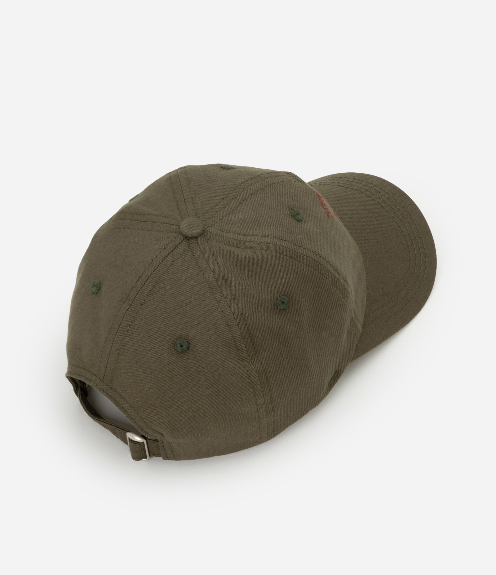 Boné Aba Curva em Sarja com Bordado Los Angeles 1996 Verde 2