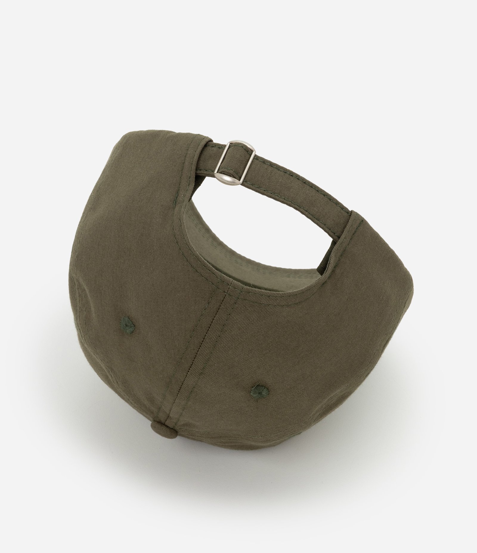 Boné Aba Curva em Sarja com Bordado Los Angeles 1996 Verde 3