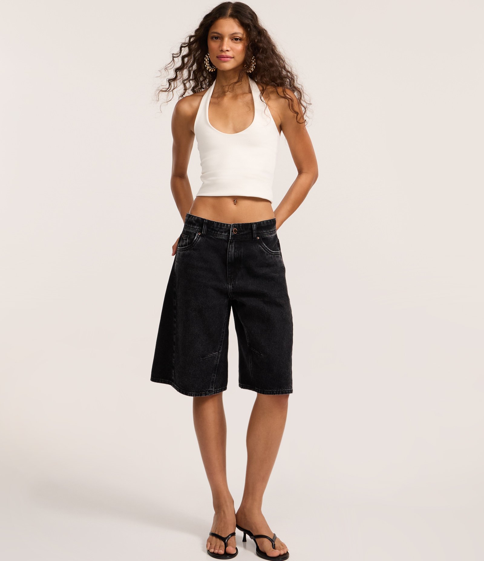 Blusa Frente Única em Ponto Roma Branco 2