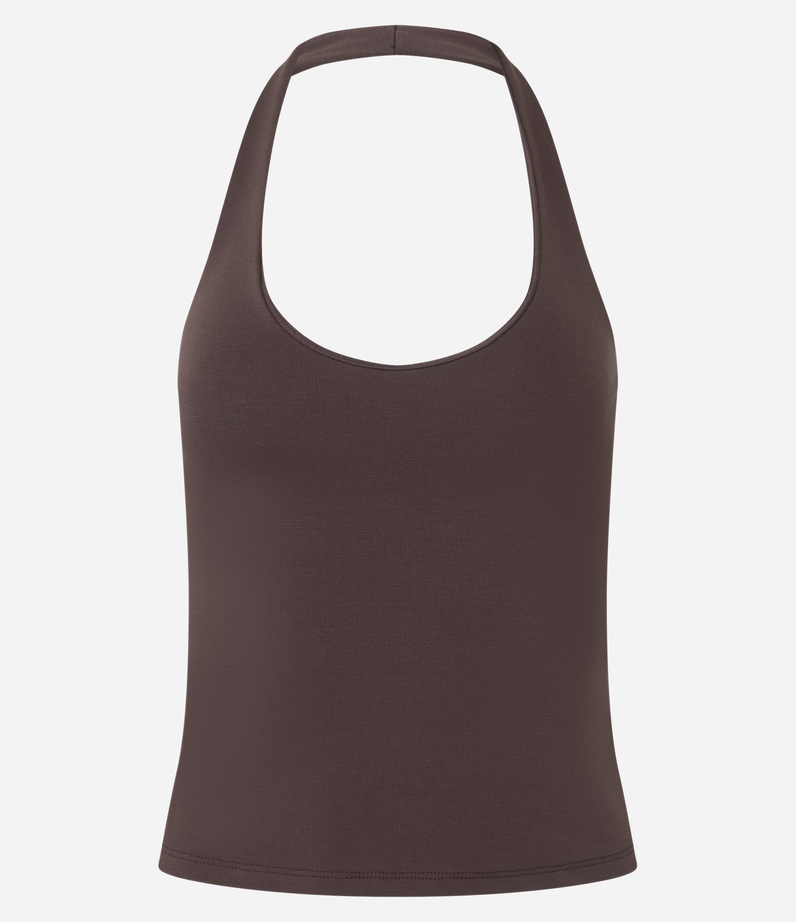 Blusa Frente Única em Ponto Roma Marrom 4