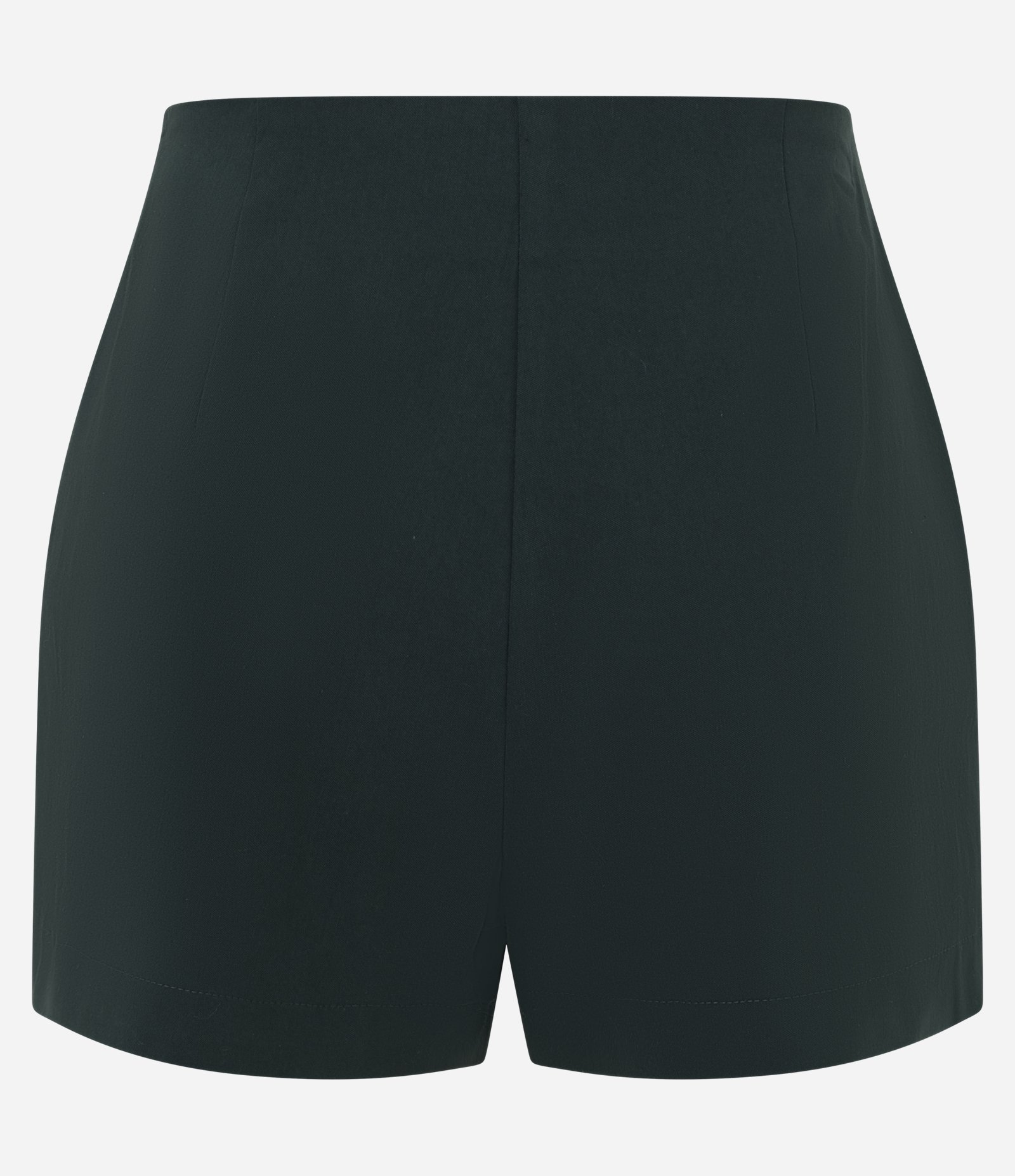 Short Curto em Bengaline com Zíper na Lateral Verde 7