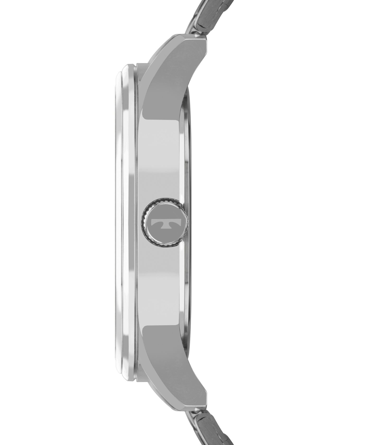 Relogio Análogico Masculino com Caixa em Aço e Pulseira em Aço Technos Prata 2