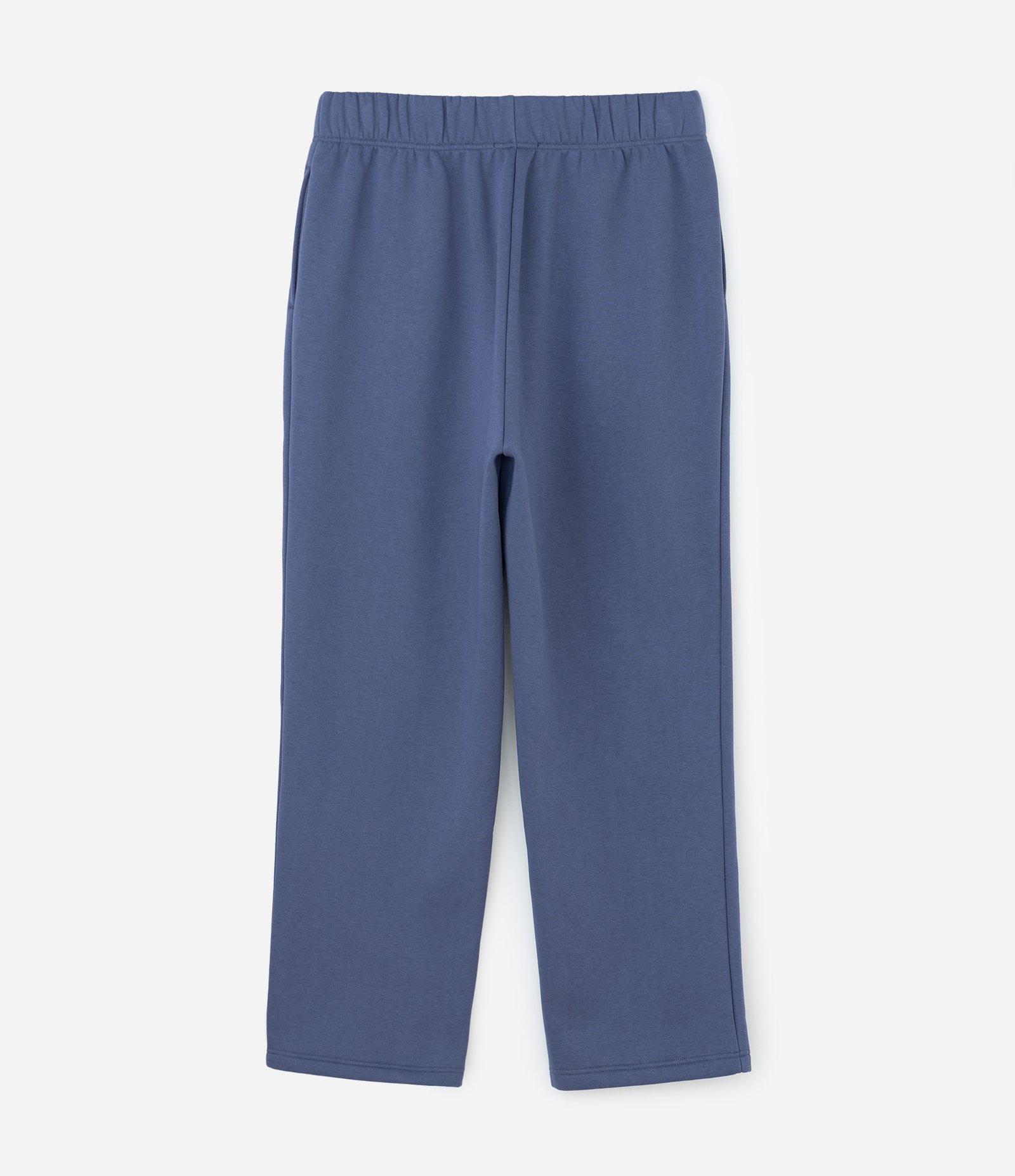 Calça Esportiva em Moletom com Felpa Curve & Plus Size Azul 6