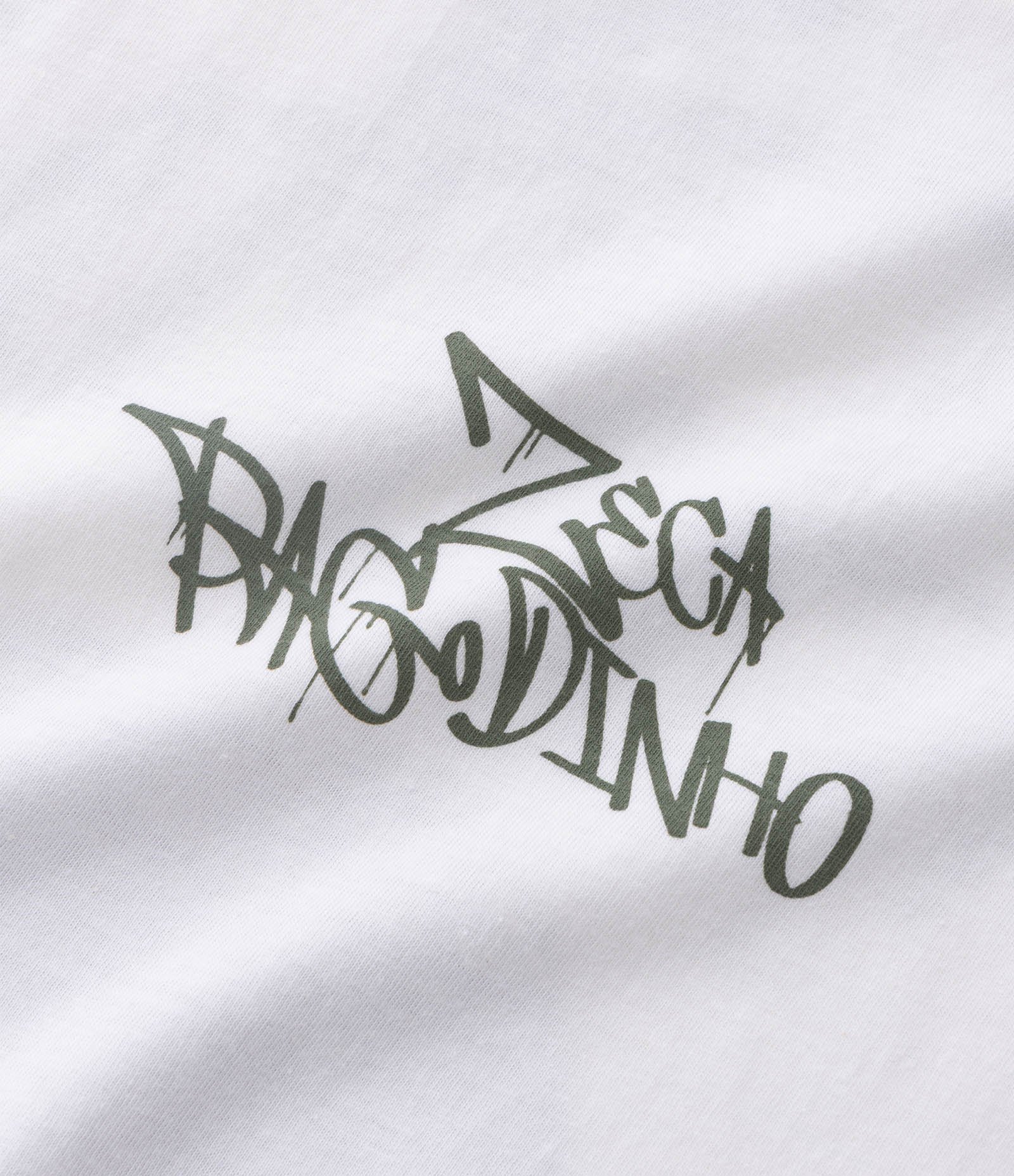 Camiseta Relaxed em Algodão com Estampa do Zeca Pagodinho Branco 13