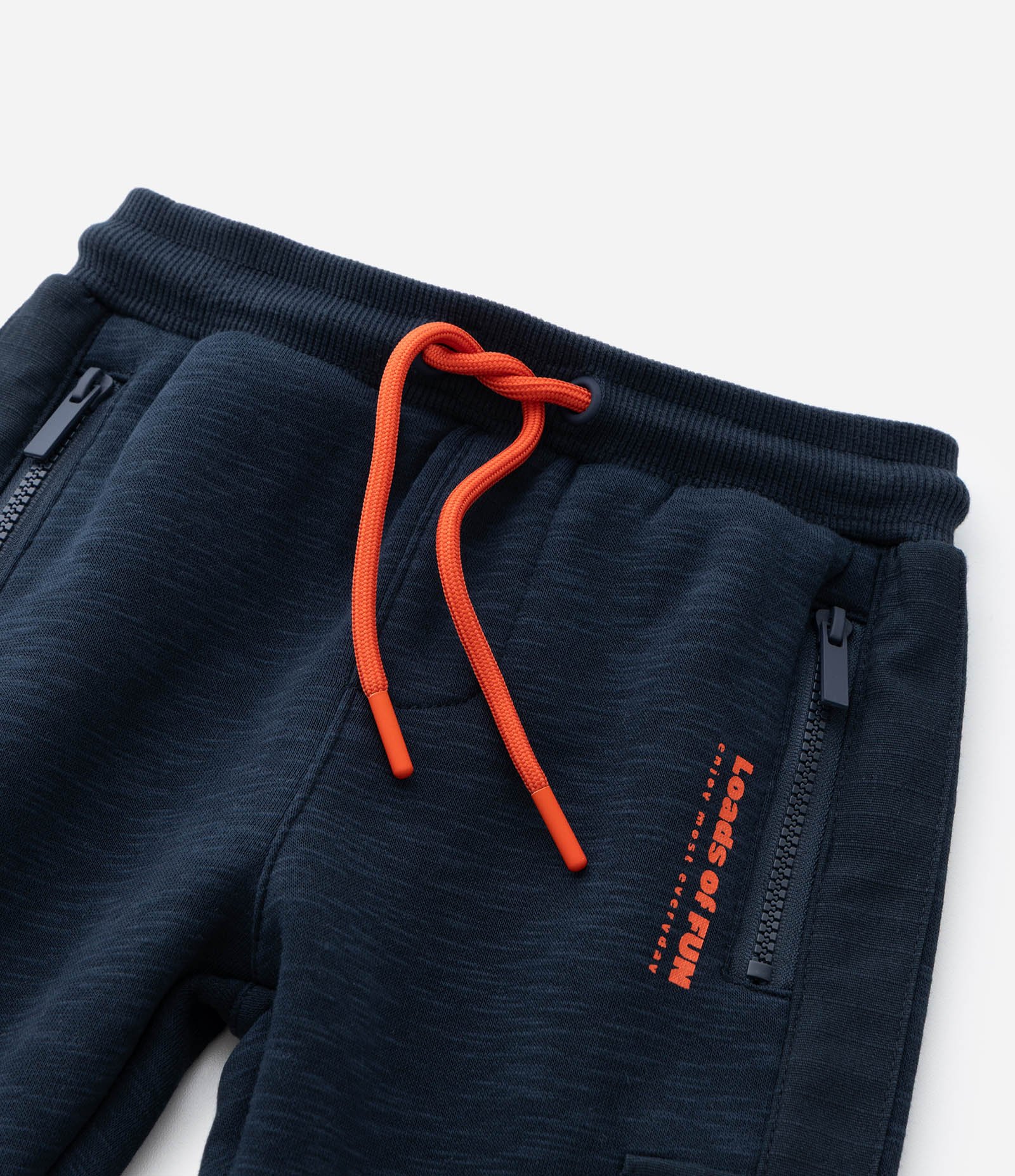Calça Infantil com Bolso Cargo – Tam 1 a 5/6 Anos Azul Escuro 8