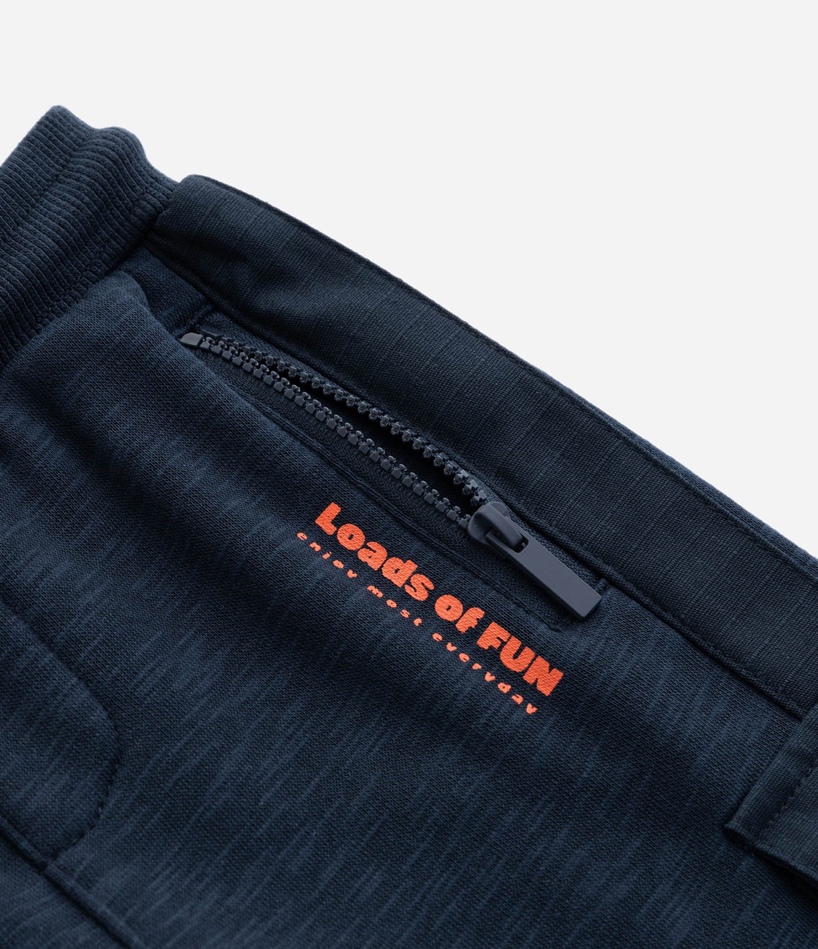 Calça Infantil com Bolso Cargo – Tam 1 a 5/6 Anos Azul Escuro 6