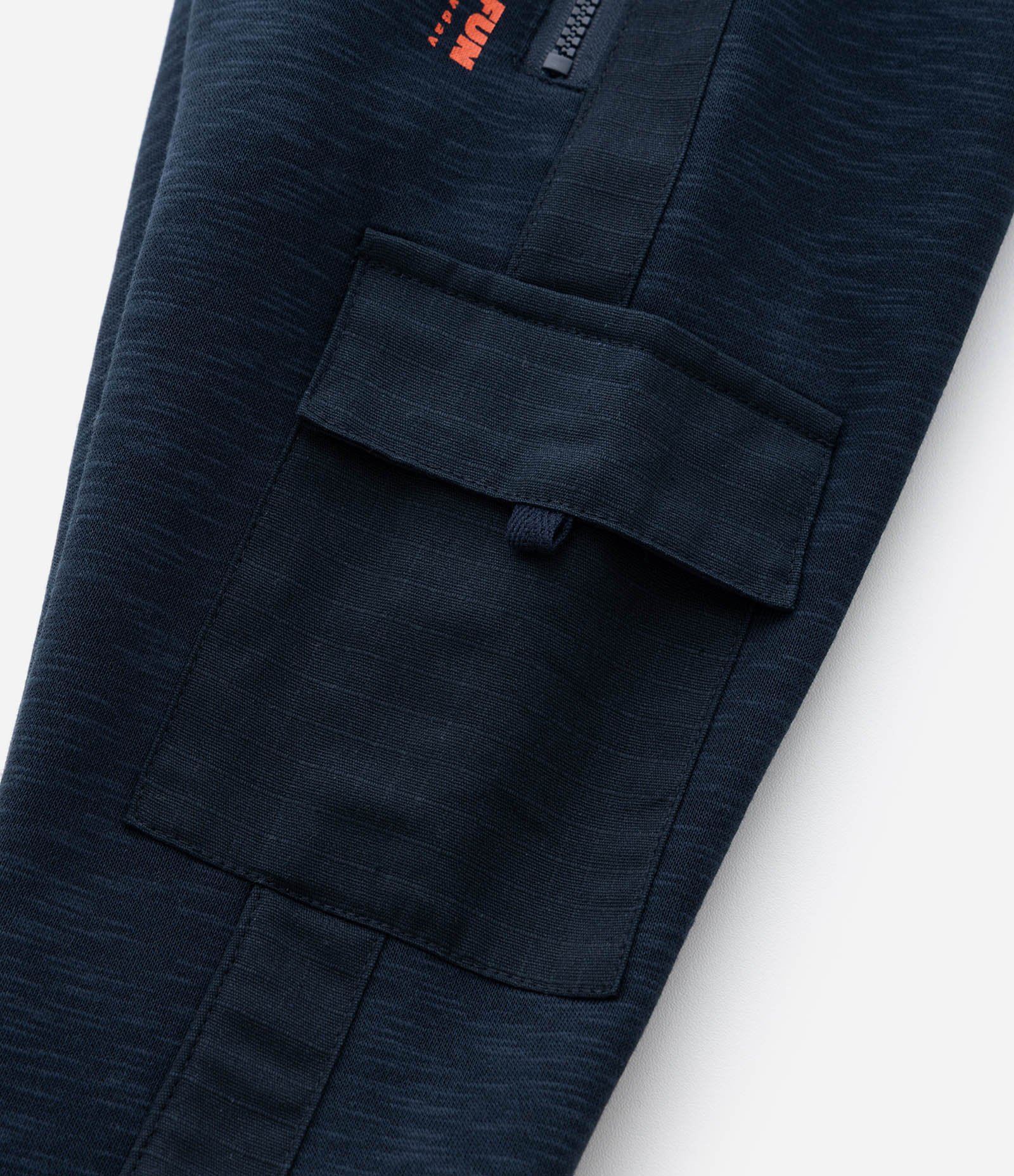 Calça Infantil com Bolso Cargo – Tam 1 a 5/6 Anos Azul Escuro 7