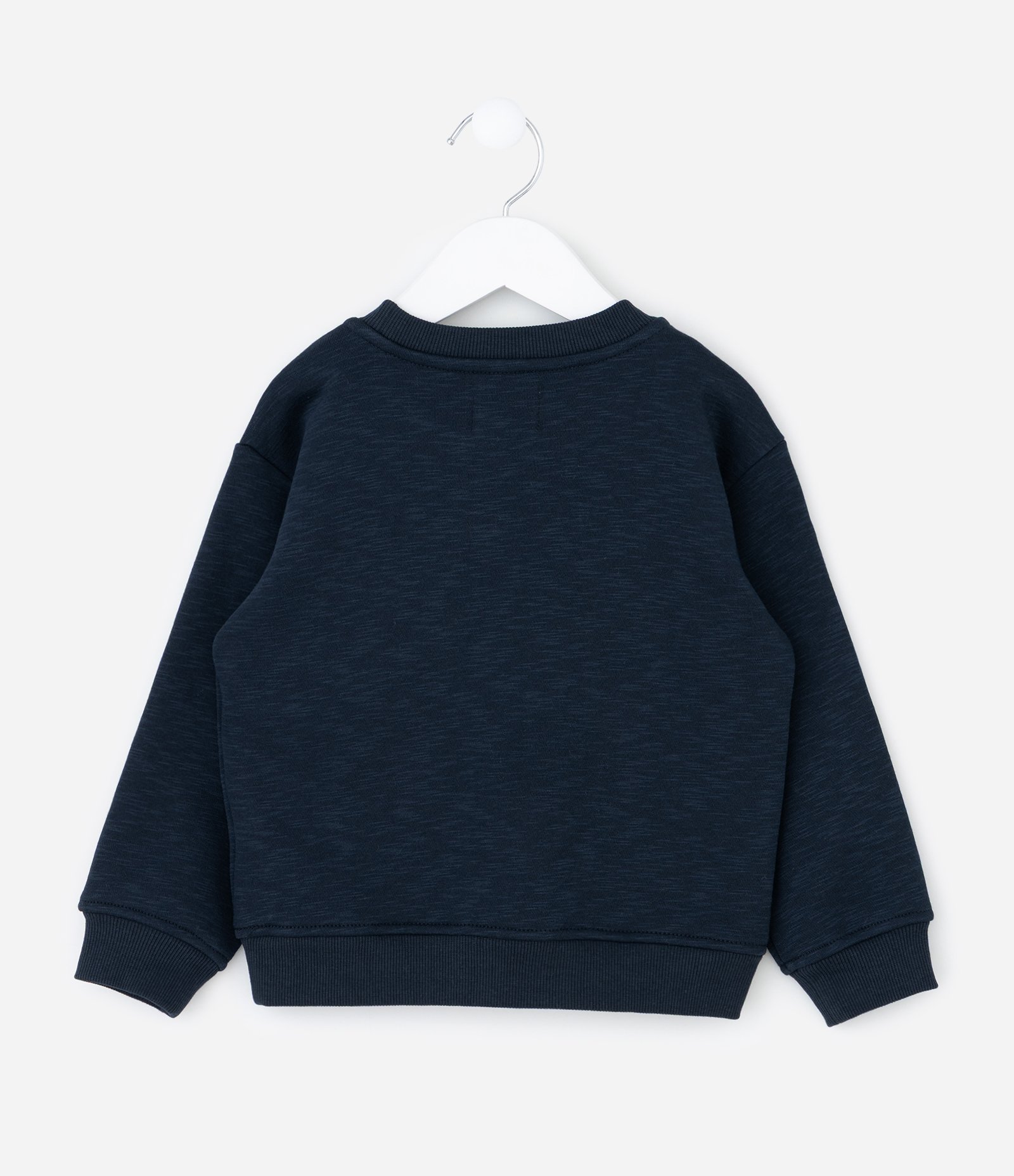 Casaco Infantil com Bolso Lapela – Tam 1 a 5/6 Anos Azul Escuro 2