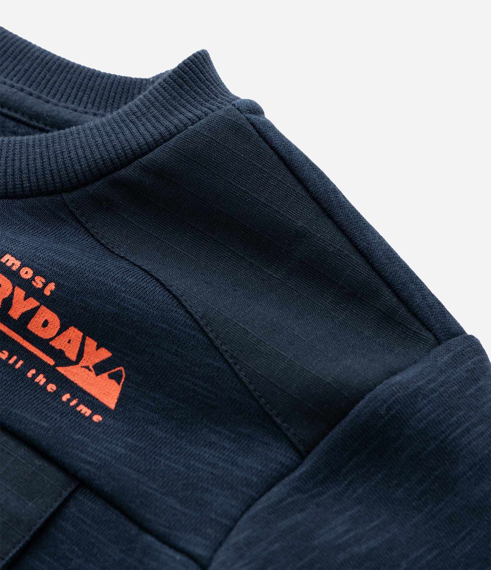 Casaco Infantil com Bolso Lapela – Tam 1 a 5/6 Anos Azul Escuro 5