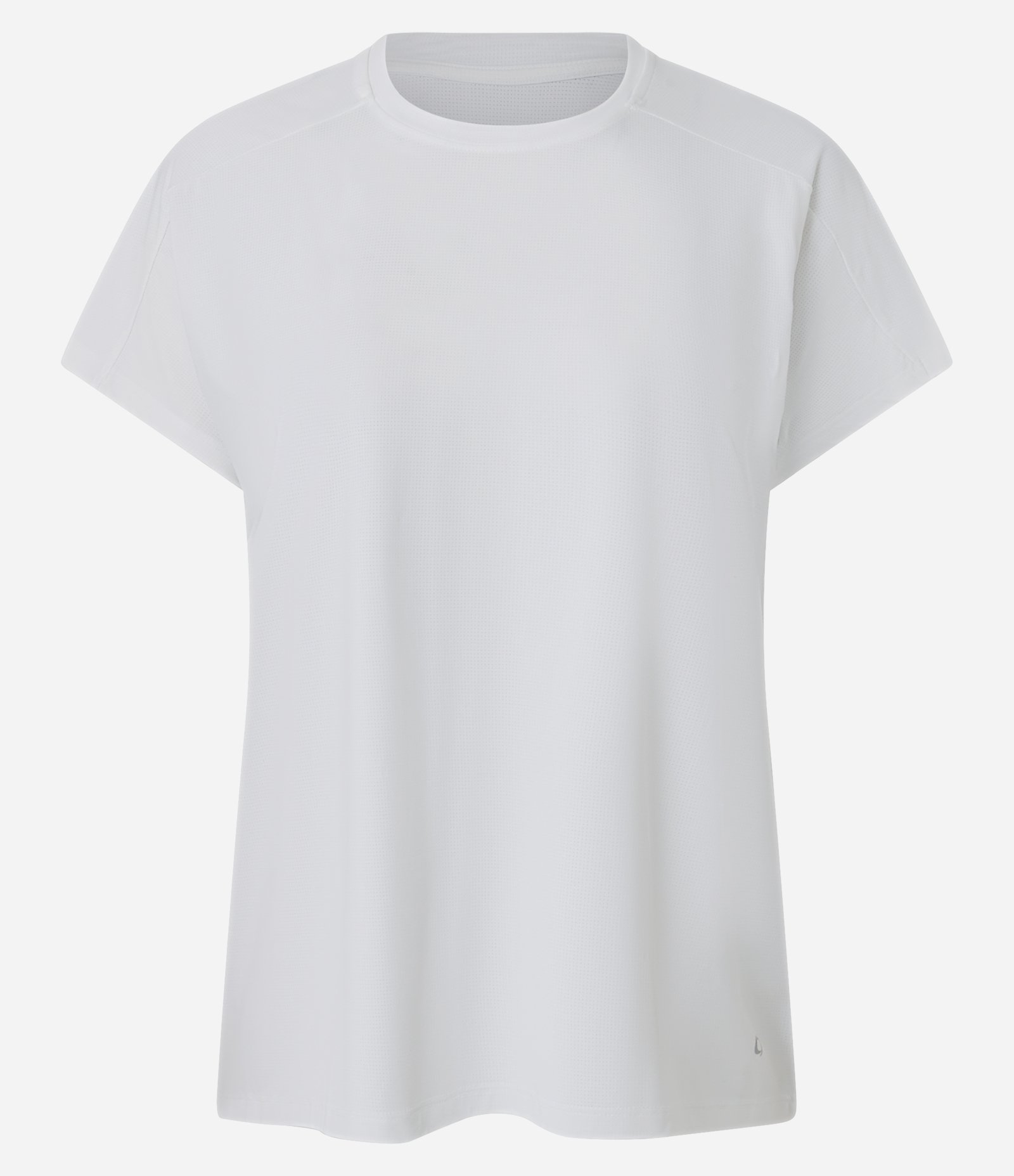 Camiseta Regular com Abertura Nas Costas Branco 1