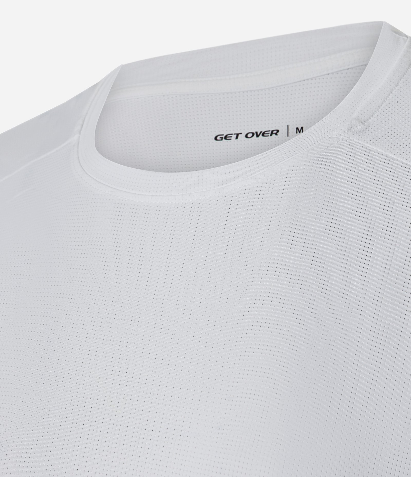 Camiseta Regular com Abertura Nas Costas Branco 2