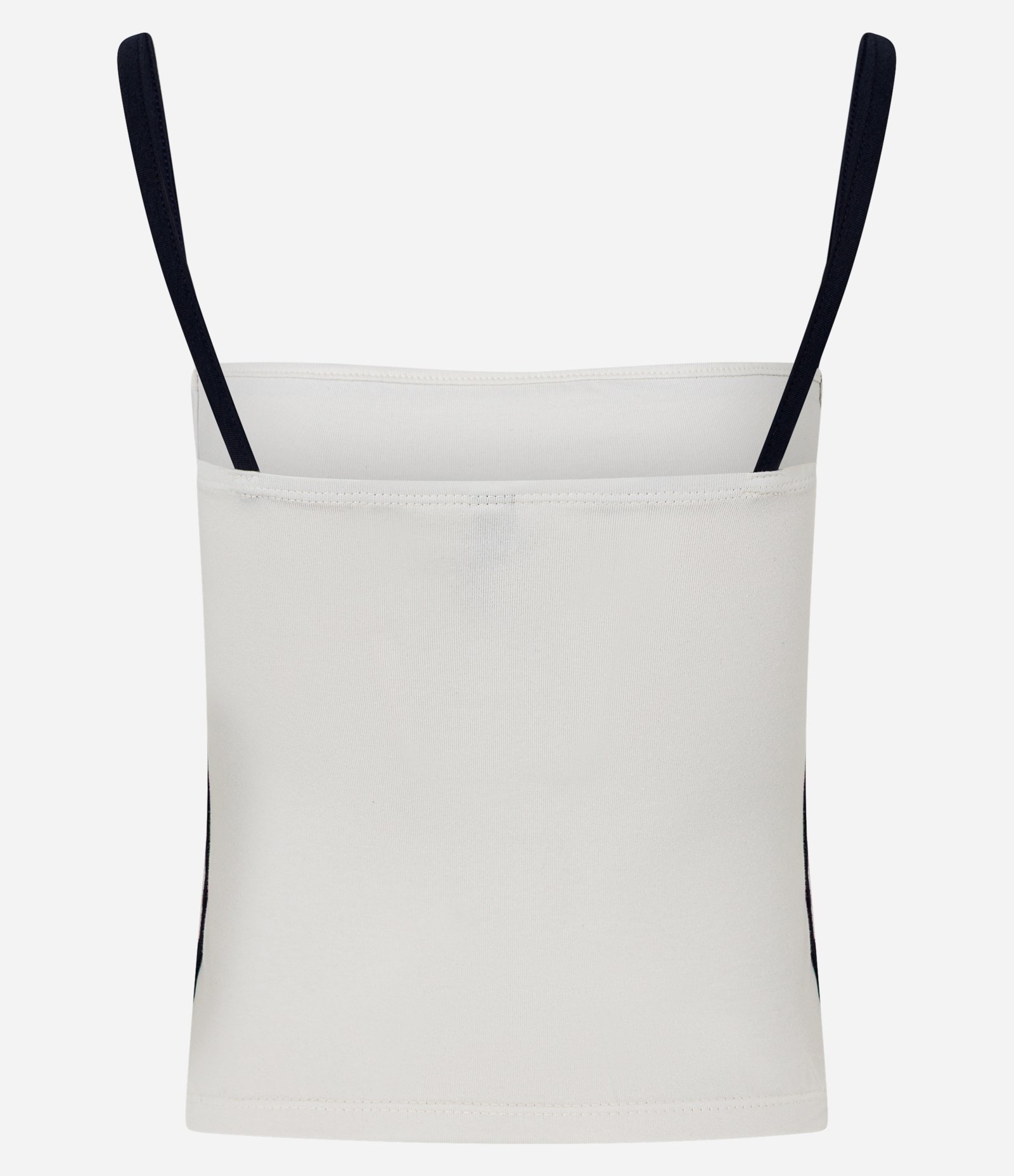 Blusa em Cotton com Detalhe Contrastante Branco 4