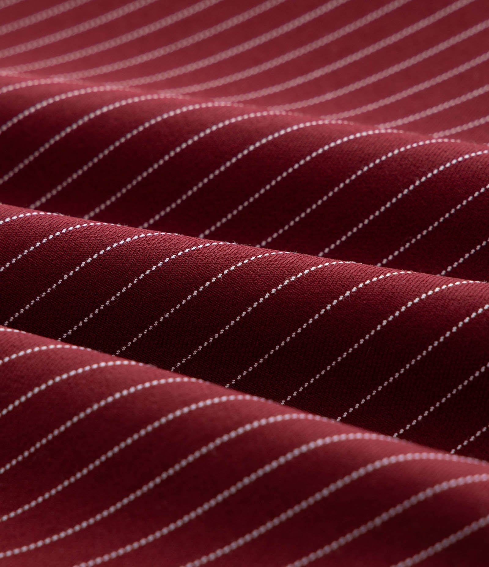 Blazer Alfaiatado com Risca de Giz e Fechamento Transpassado Curve & Plus Size Vermelho 3