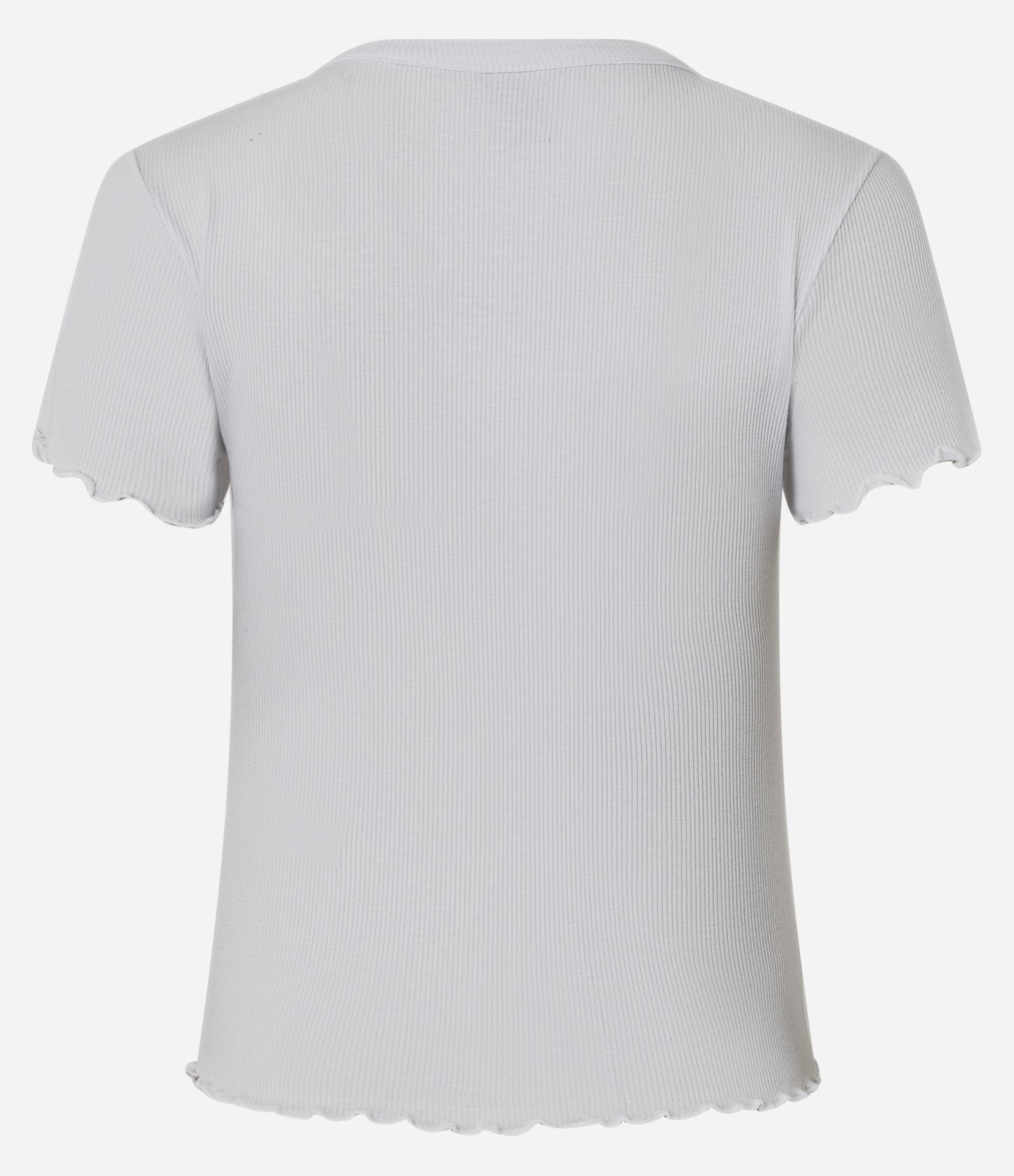 Blusa Manga Curta com Gola Redonda Branco 3