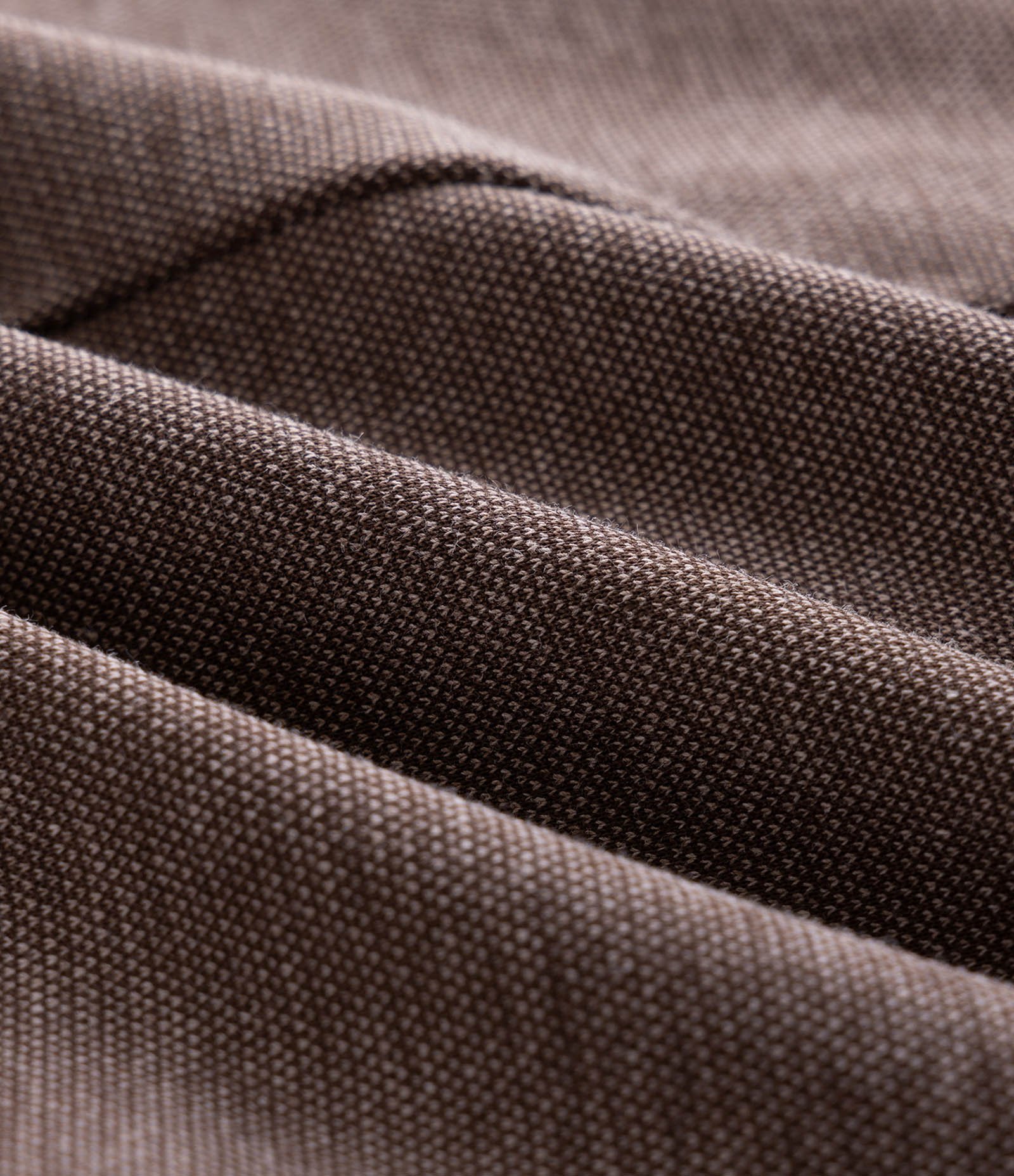 Blazer Super Slim de Malha sem Forro Marrom 7