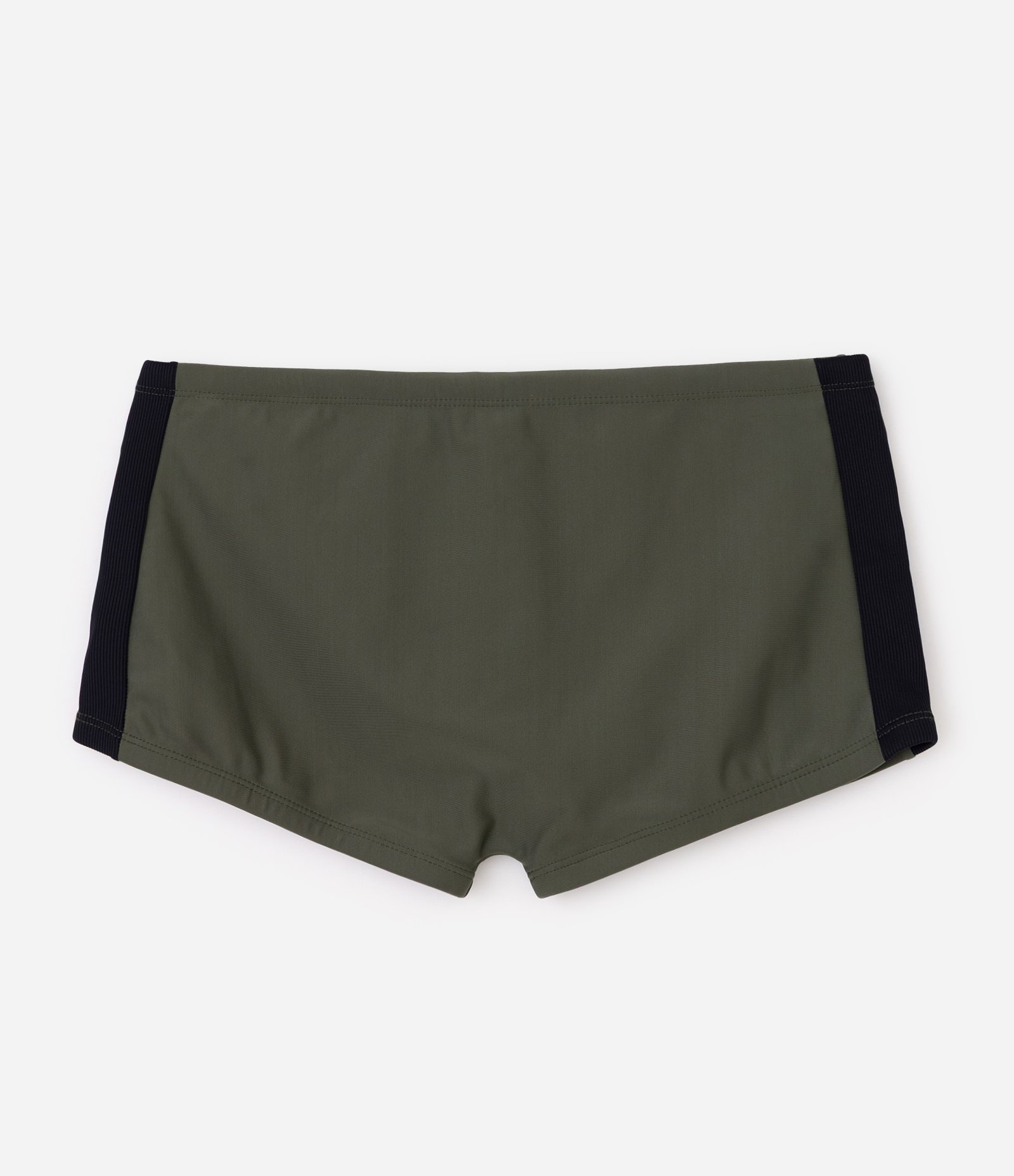 Sunga Boxer em Microfibra com Detalhe de Recorte nas Laterais Preto / Verde 1