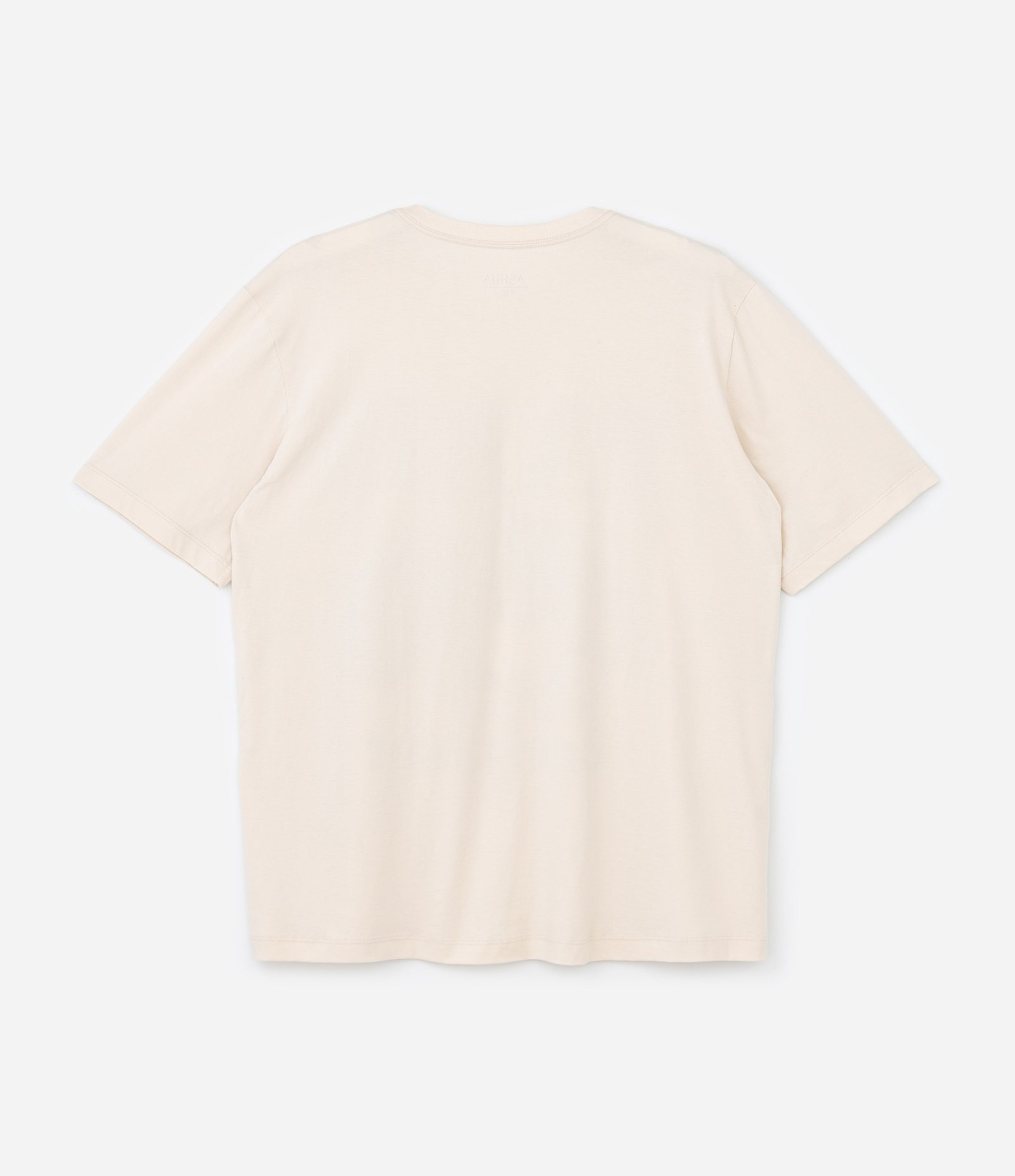 Camiseta Alongada Estampa Paris Croissant e Crème Curve & Plus Size Off White 2