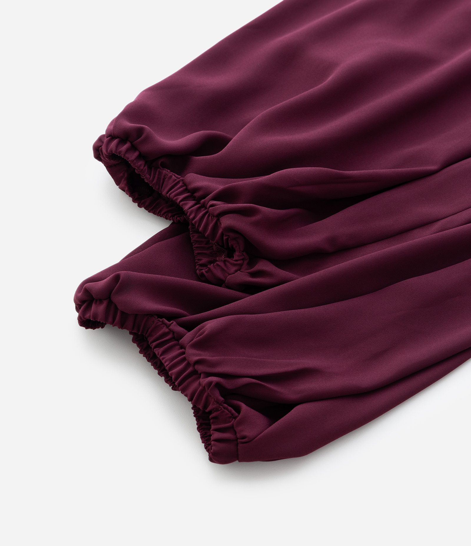 Calça Aladim em Crepe com Short Interno Curve & Plus Size Bordô 4